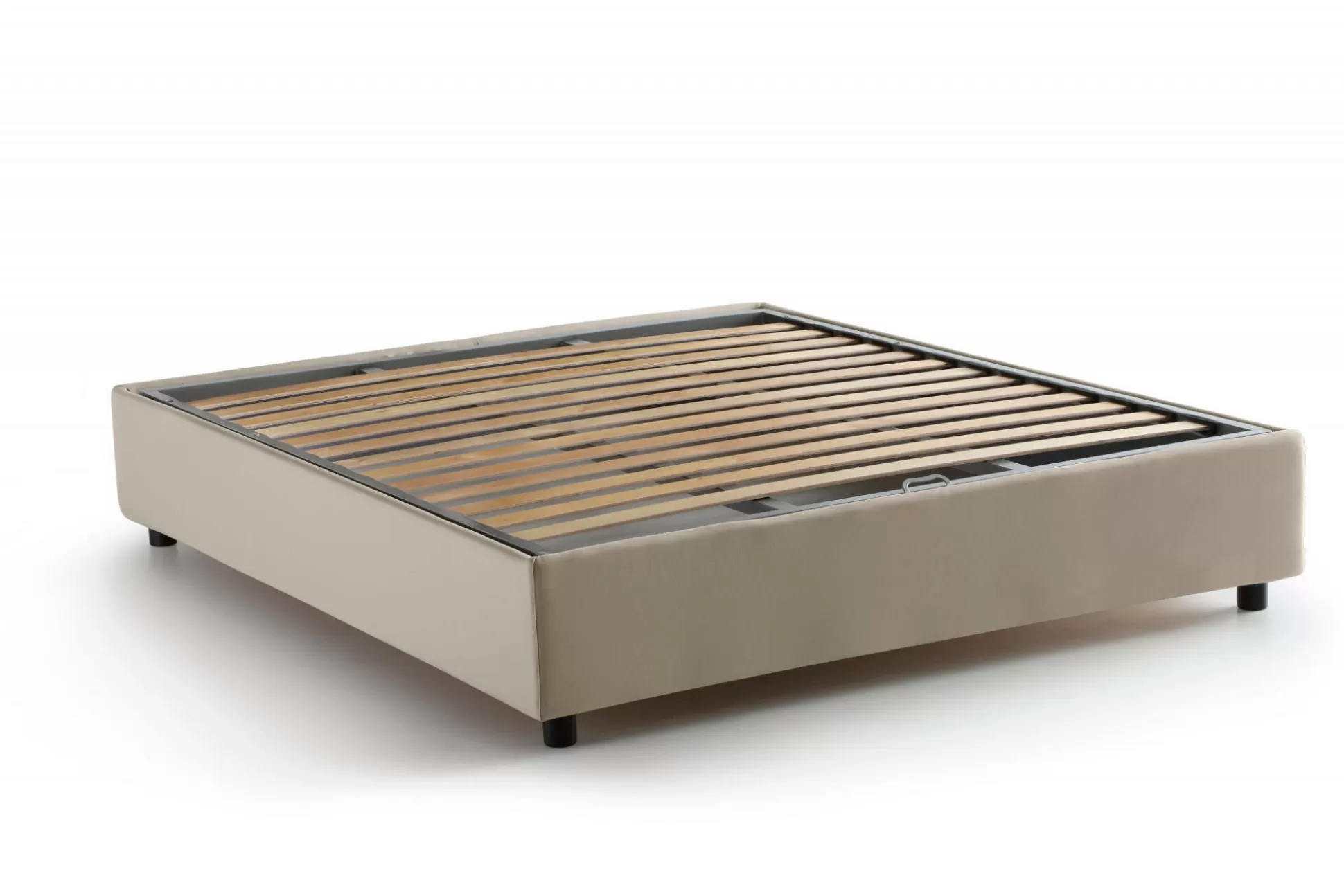 Dmora Letti Alla Francese<Letto alla francese Arto, con materasso Cm 140x190 incluso,