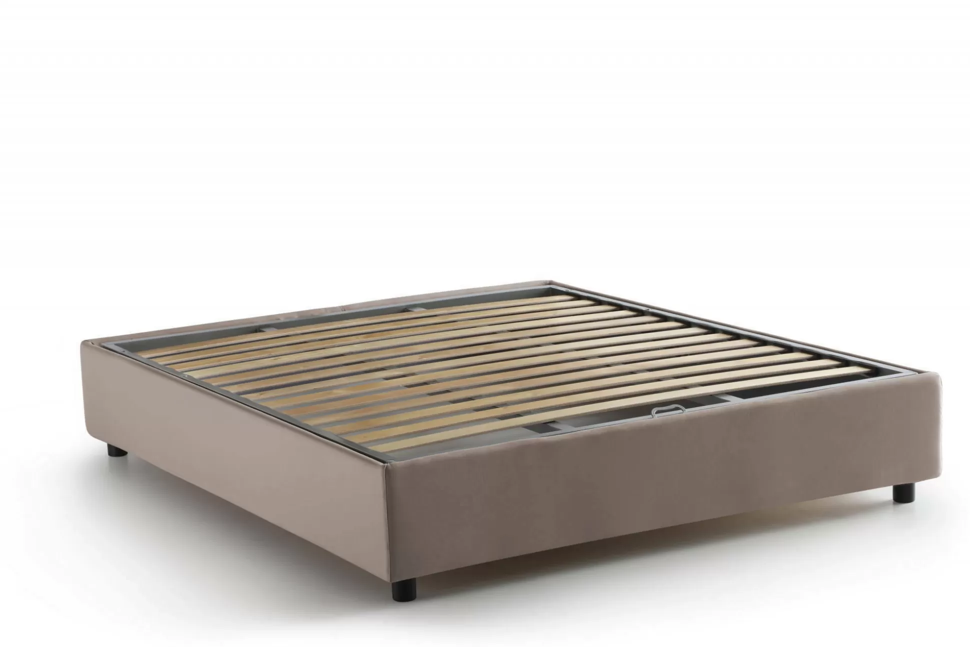 Dmora Letti Alla Francese<Letto alla francese Arto, con materasso Cm 140x190 incluso,