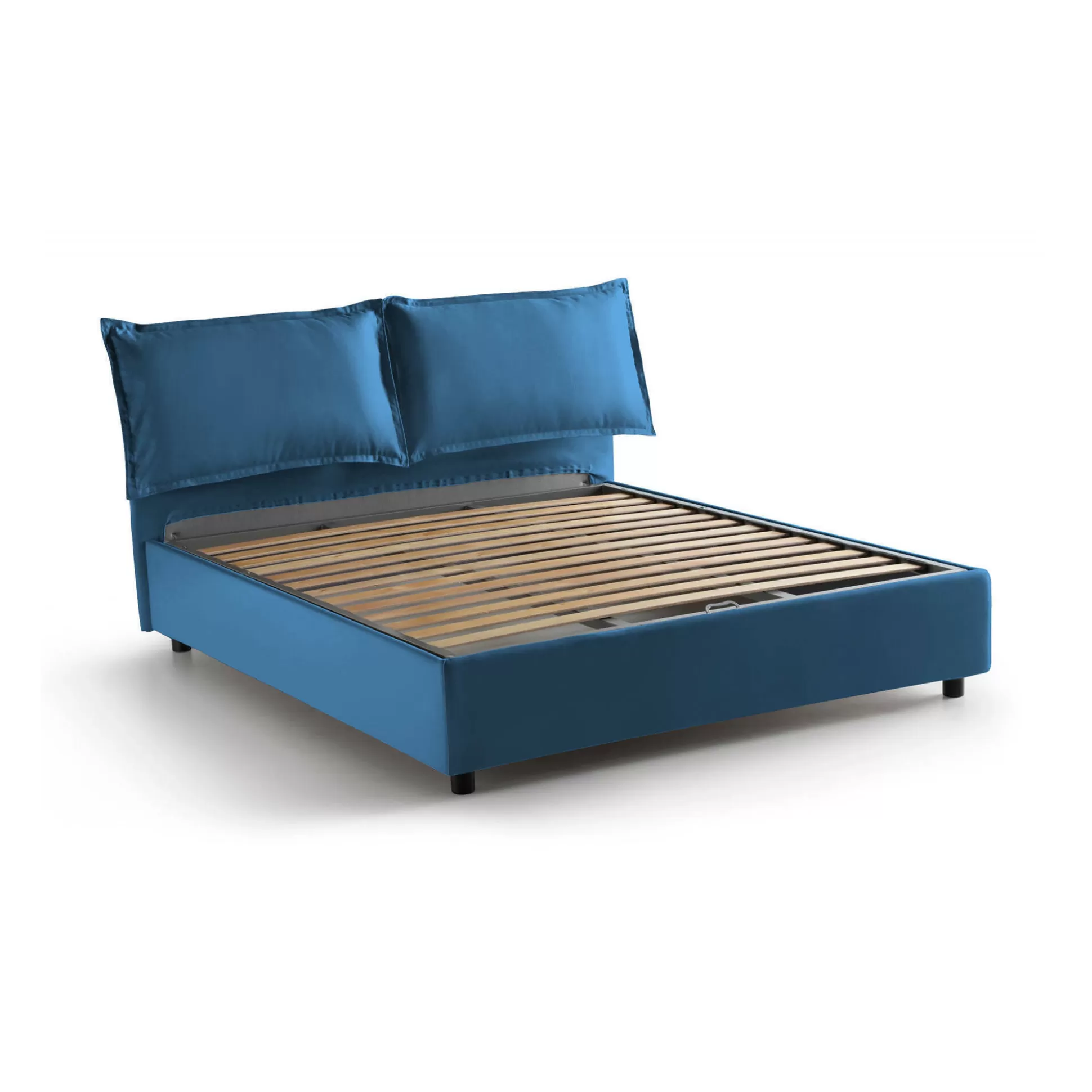 Dmora Letti Alla Francese<Letto alla francese Askari, adatto per materasso Cm 140x190,