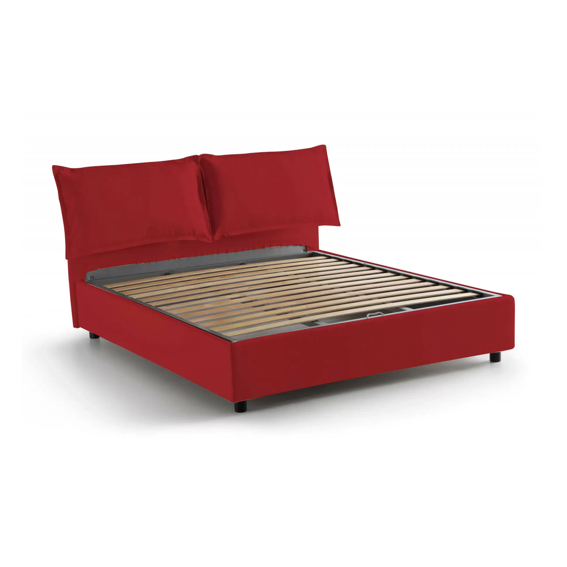 Dmora Letti Alla Francese<Letto alla francese Askari, adatto per materasso Cm 140x190,