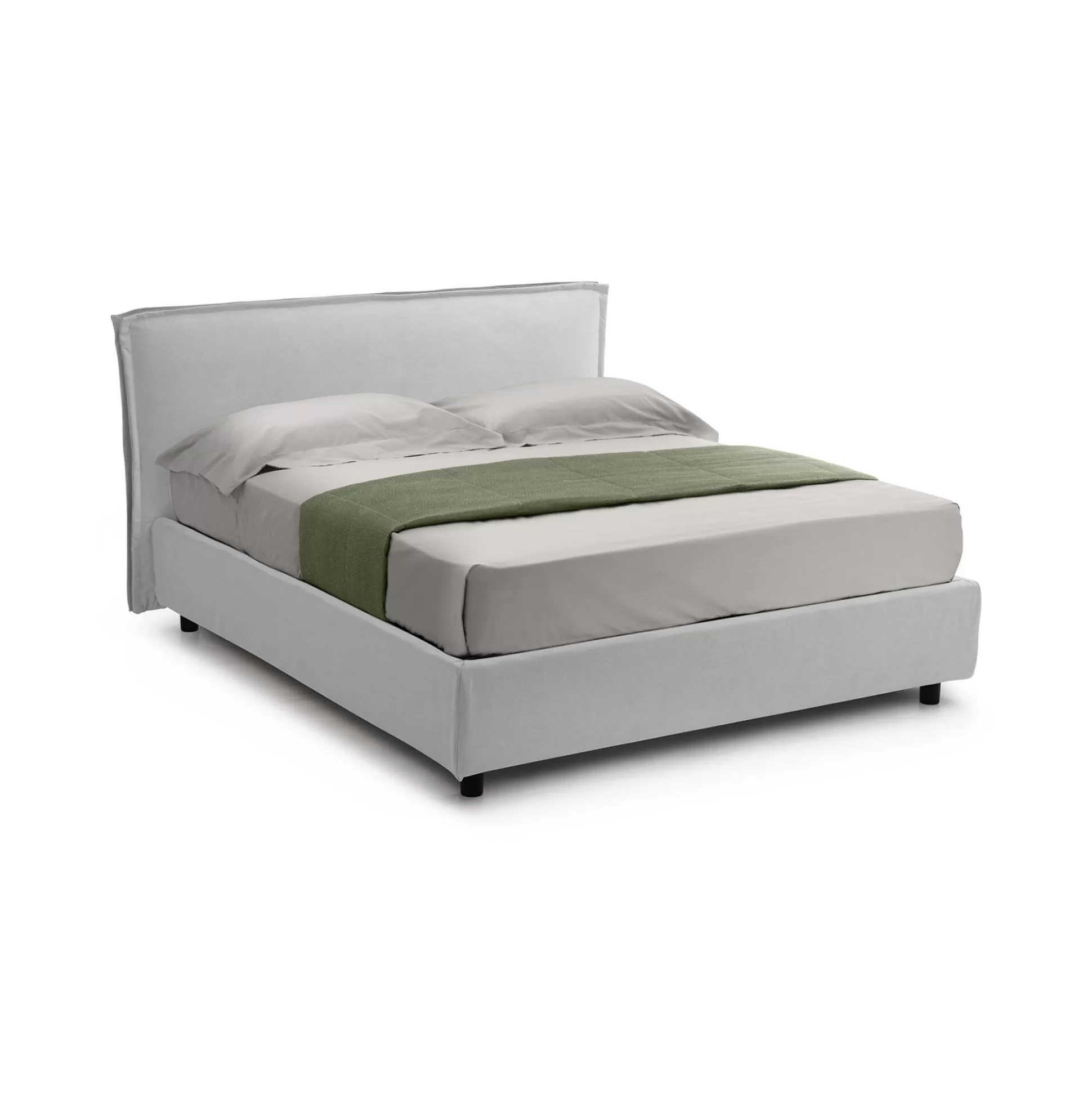 Dmora Letti Alla Francese<Letto alla francese Brienza, Con materasso Cm 120x200 incluso,