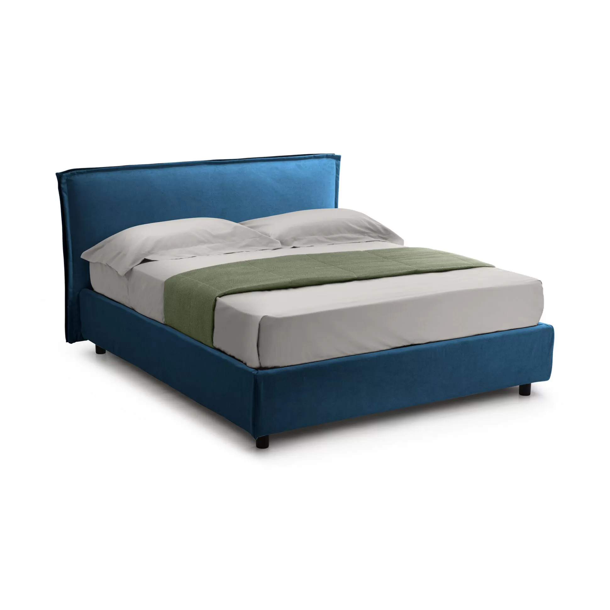 Dmora Letti Alla Francese<Letto alla francese Brienza, Con materasso Cm 120x200 incluso,