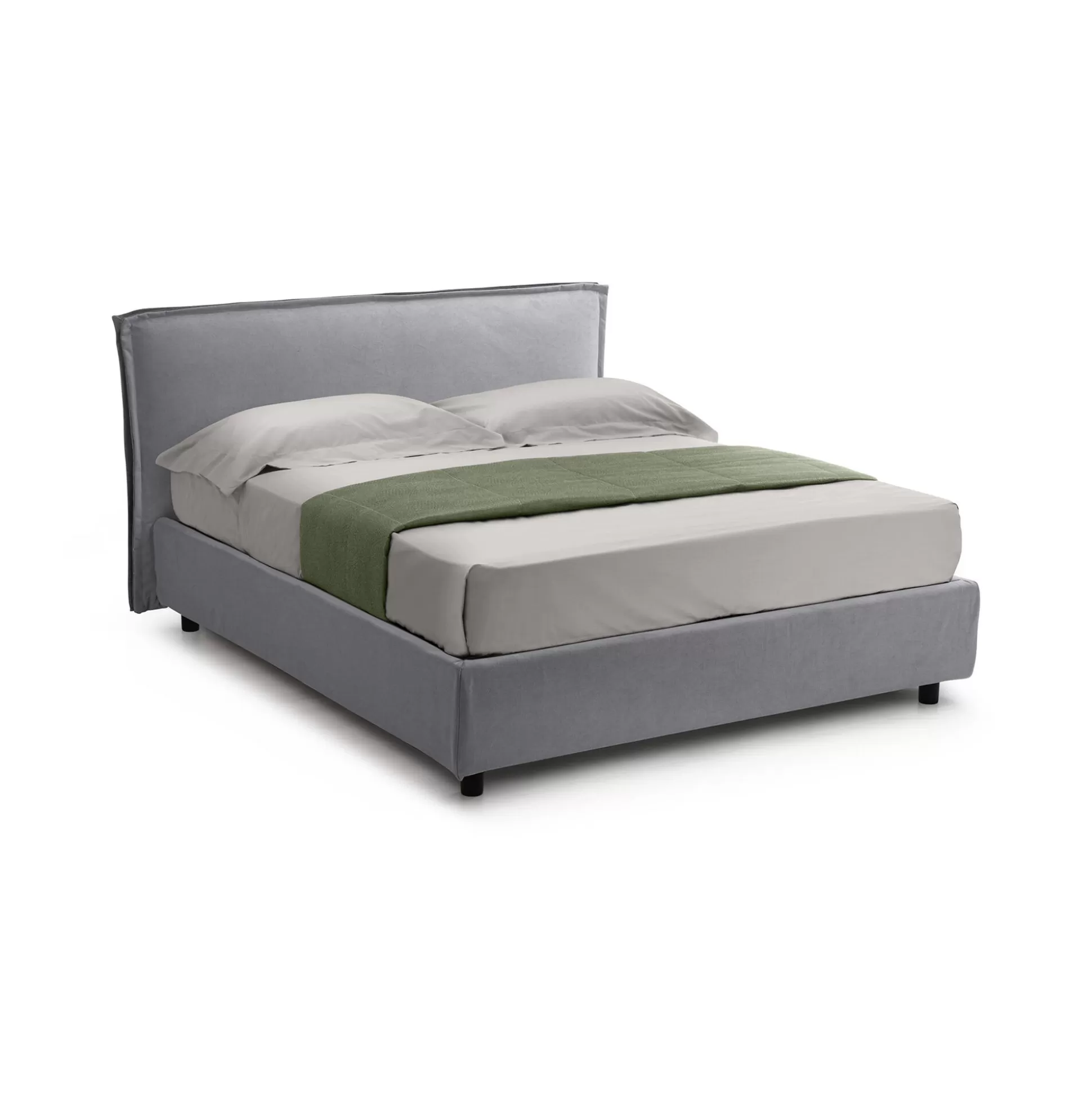 Dmora Letti Alla Francese<Letto alla francese Broni, Con materasso Cm 120x190 incluso,