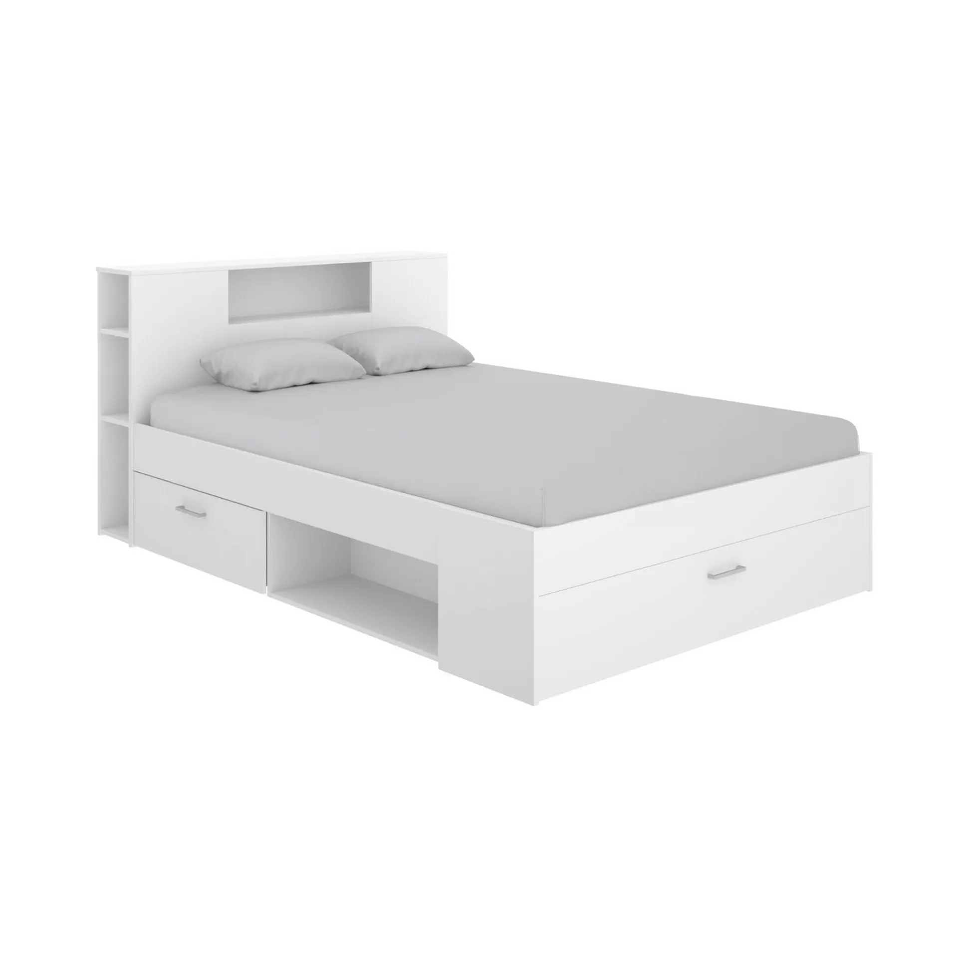 Dmora Letti Alla Francese<Letto alla francese Conching, 150x219 h95 cm,