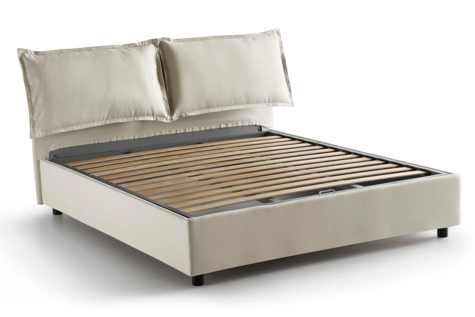 Dmora Letti Alla Francese<Letto alla francese Daam, adatto per materasso Cm 140x190,