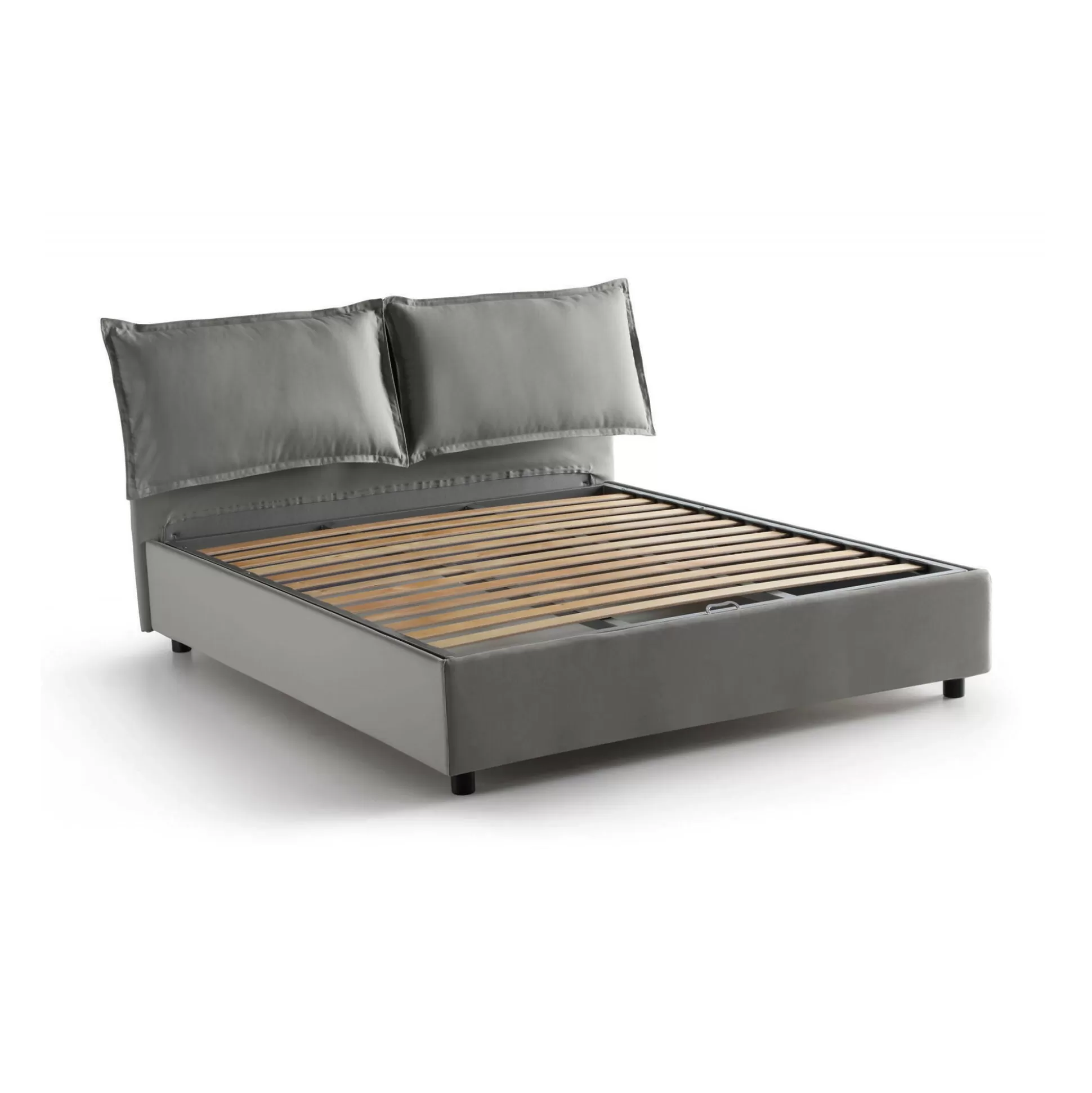 Dmora Letti Alla Francese<Letto alla francese Daam, adatto per materasso Cm 140x190,