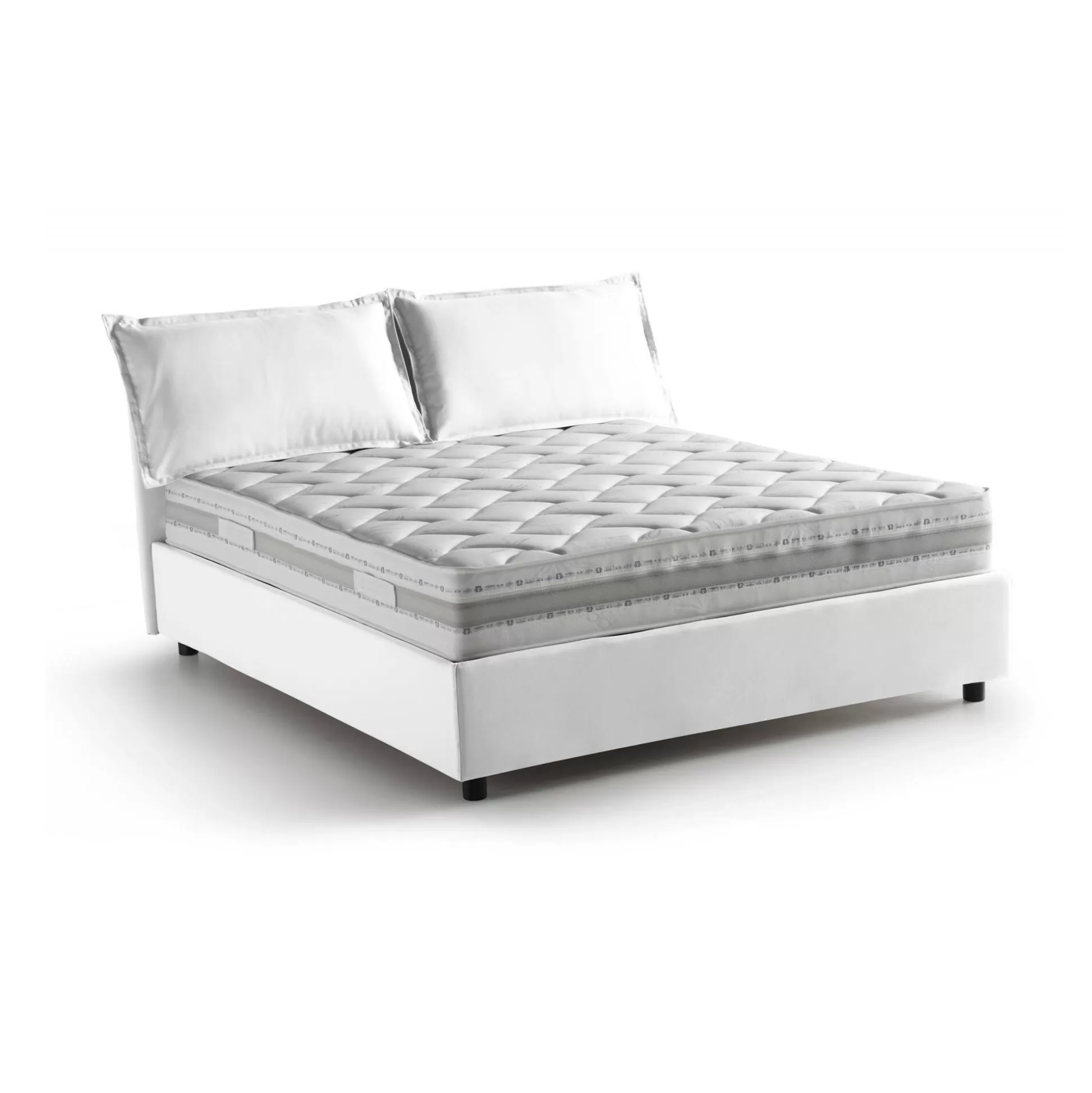 Dmora Letti Alla Francese<Letto alla francese Dmircol, con materasso Cm 140x200 incluso,