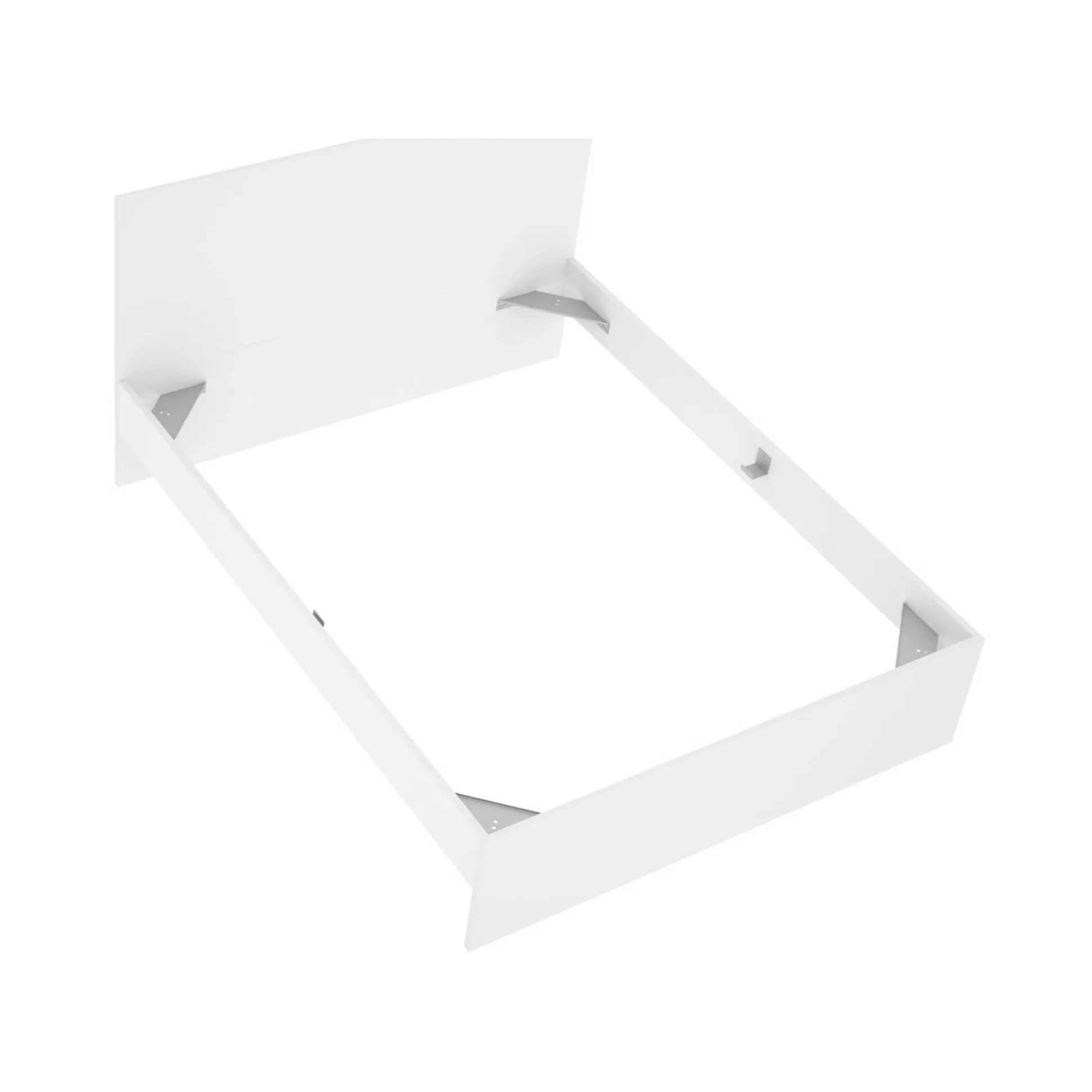 Dmora Letti Alla Francese<Letto alla francese Howard, 146x195 h100 cm,