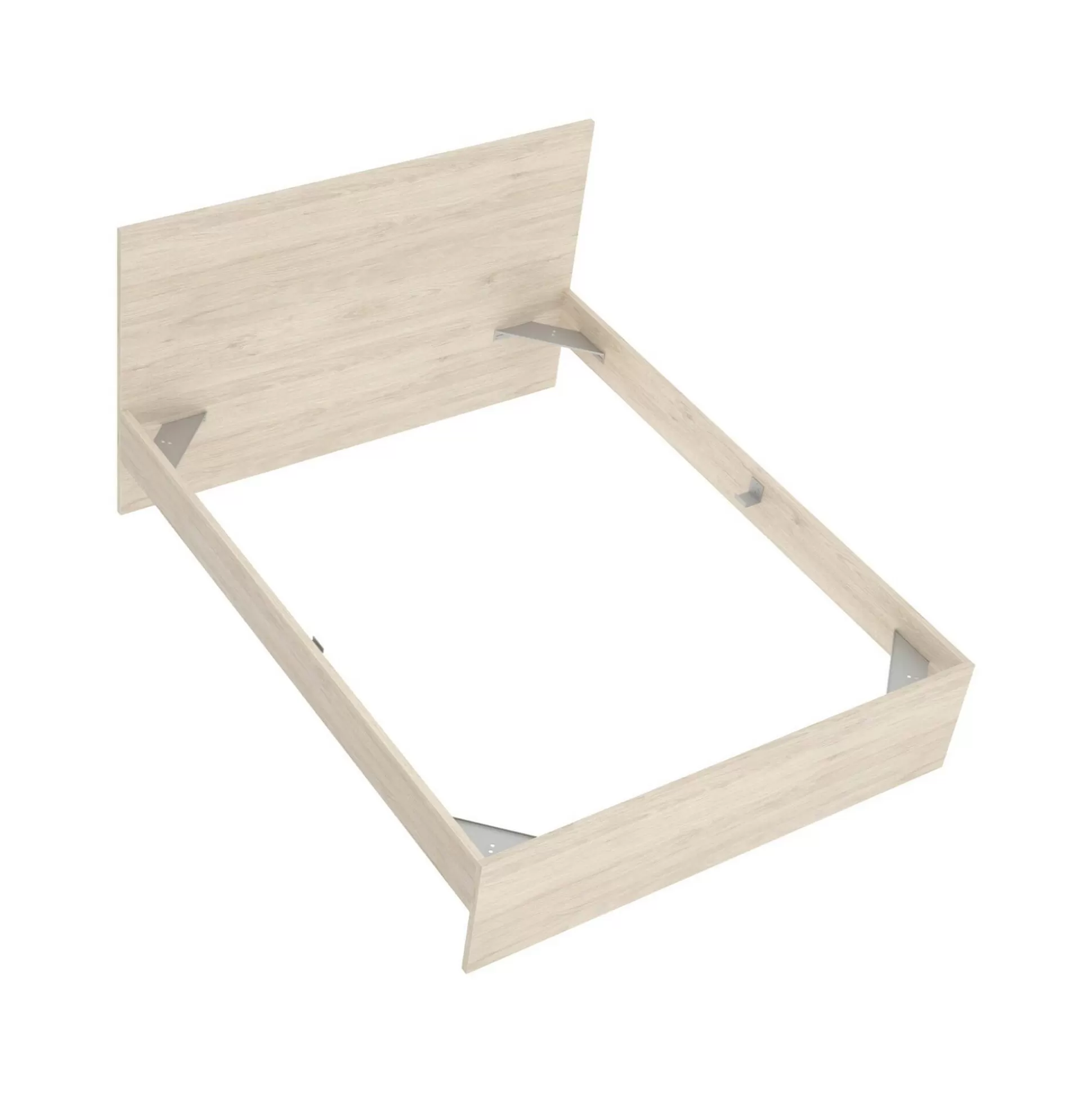 Dmora Letti Alla Francese<Letto alla francese Howard, 146x195 h100 cm,