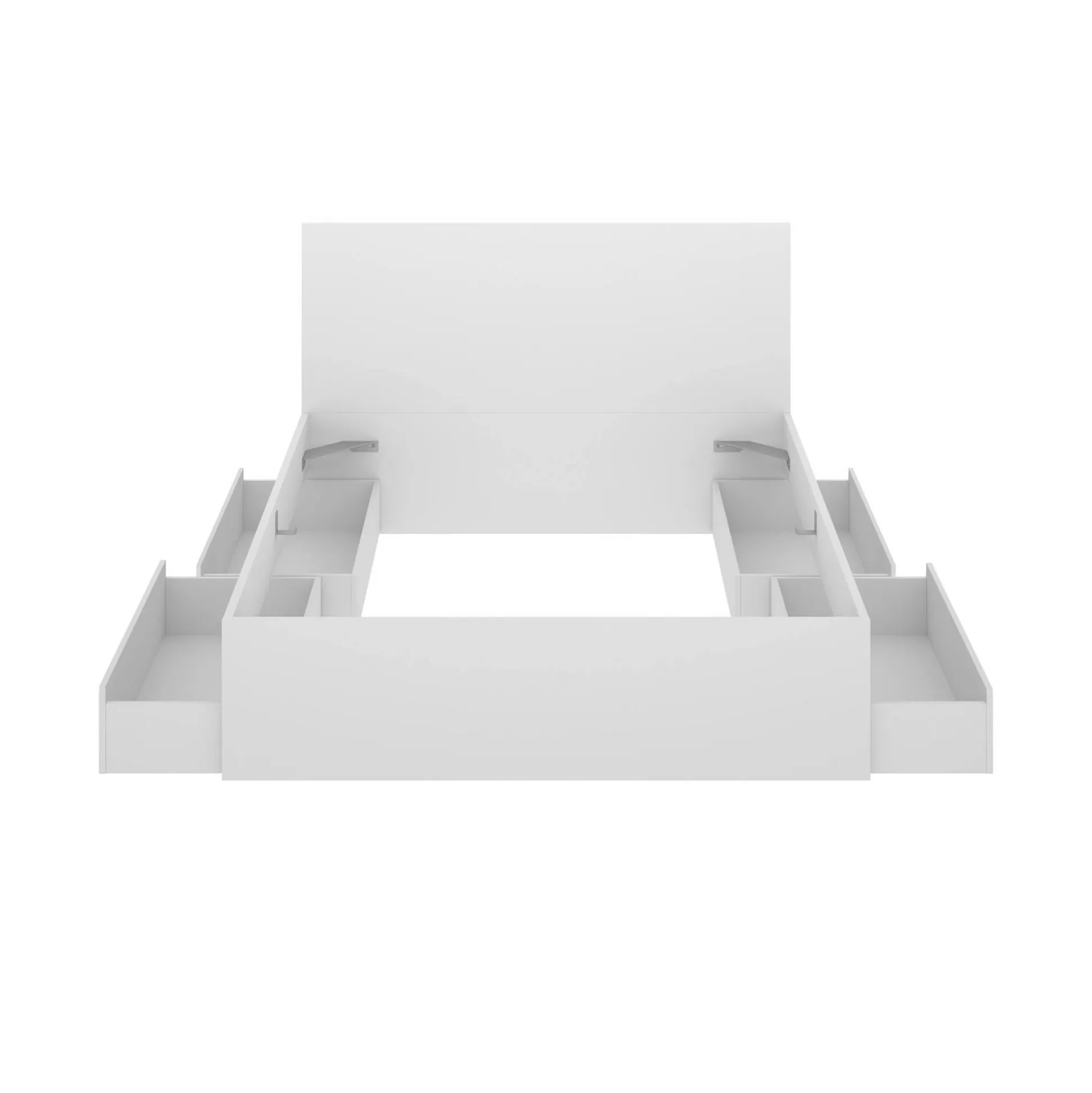 Dmora Letti Alla Francese<Letto alla francese Iona, 249x195 h100 cm,