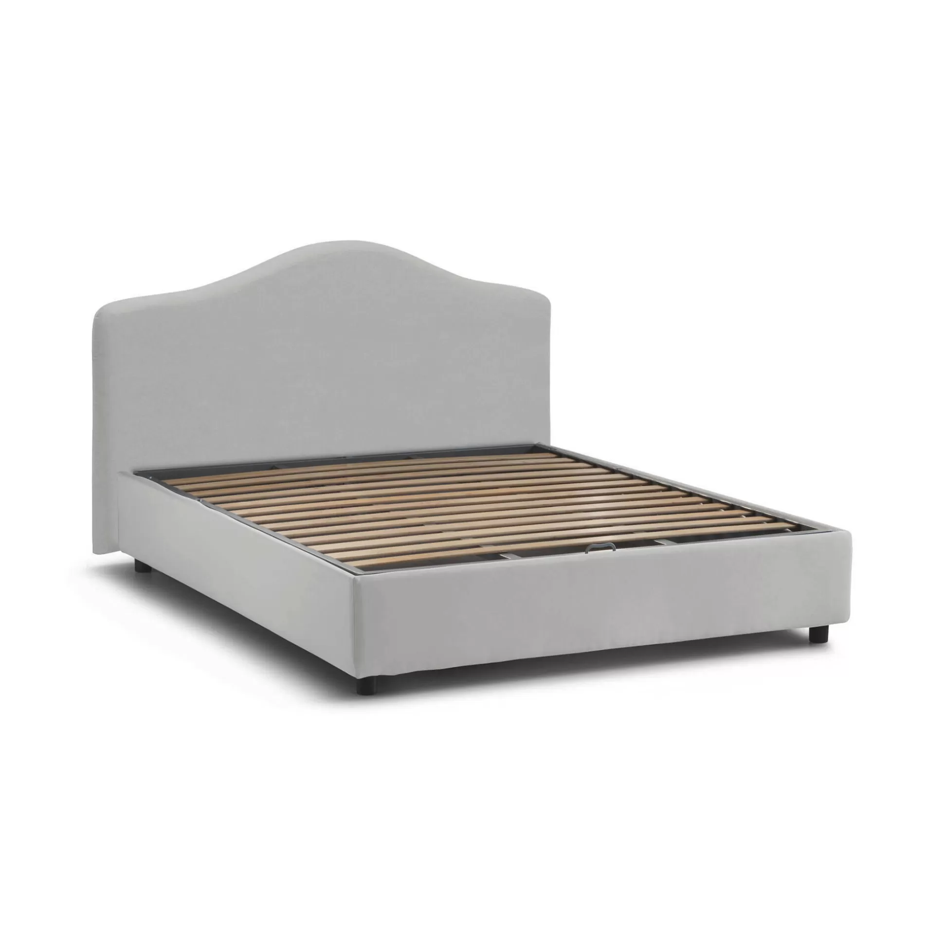 Dmora Letti Matrimoniali<Letto matrimoniale Abigael, adatto per materasso 160x190 cm,