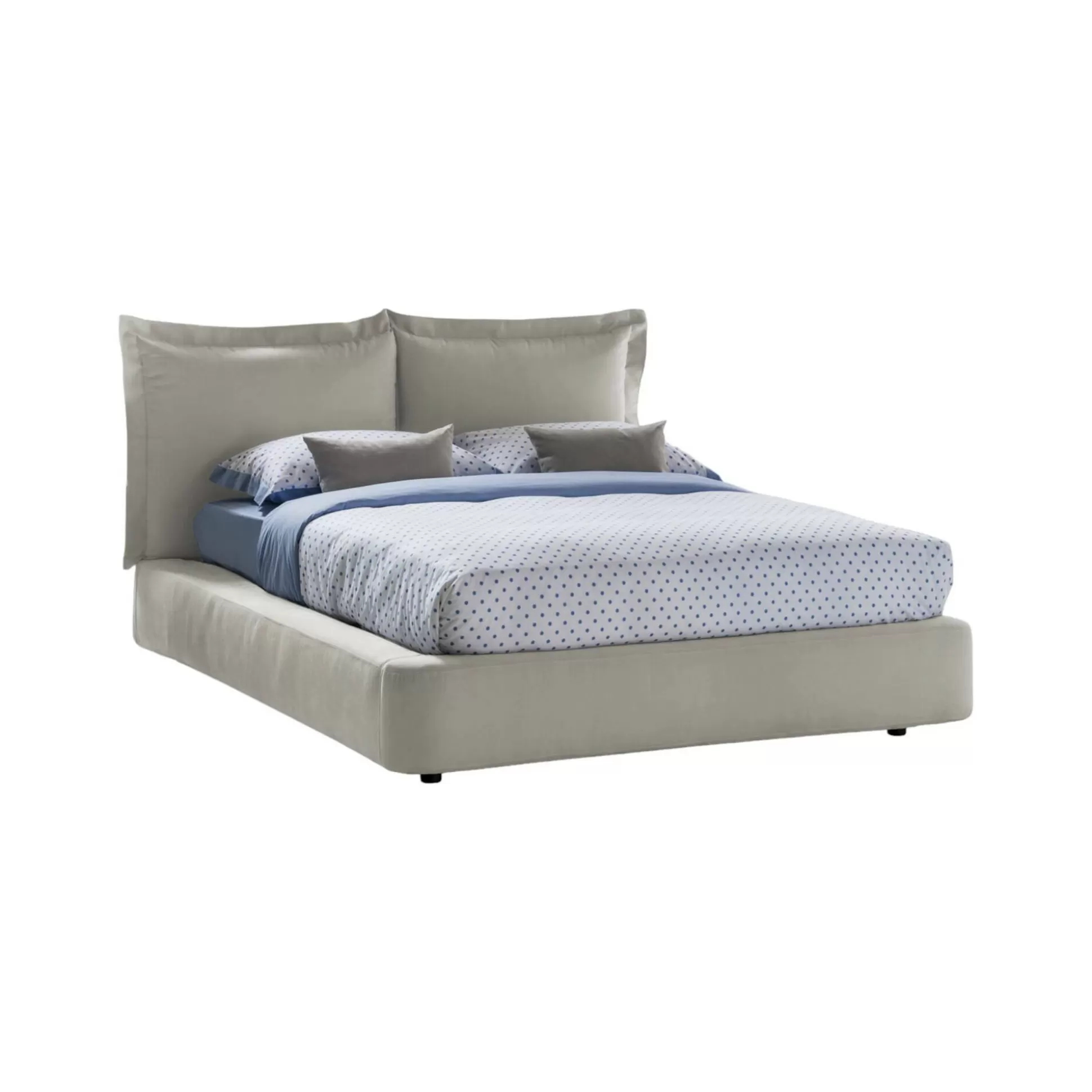 Dmora Letti Matrimoniali<Letto matrimoniale Adi, adatto per materasso 160x190 cm,