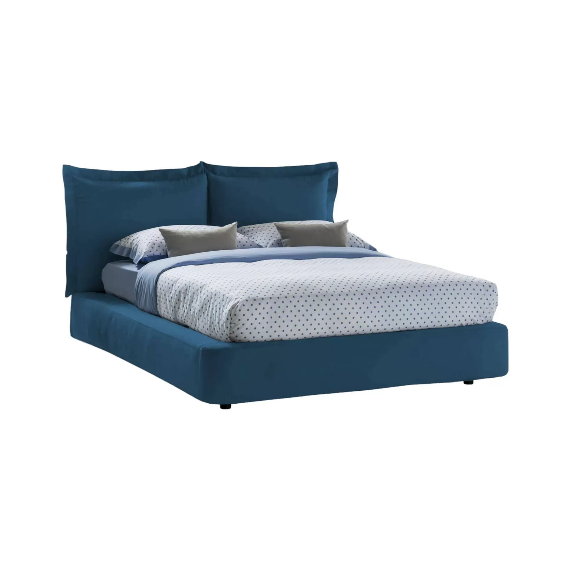 Dmora Letti Matrimoniali<Letto matrimoniale Adi, adatto per materasso 160x190 cm,