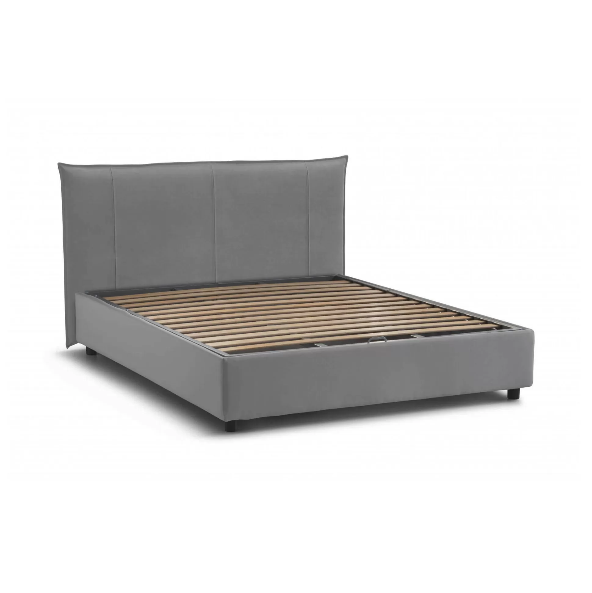 Dmora Letti Matrimoniali<Letto matrimoniale Akasha, adatto per materasso 160x190 cm,