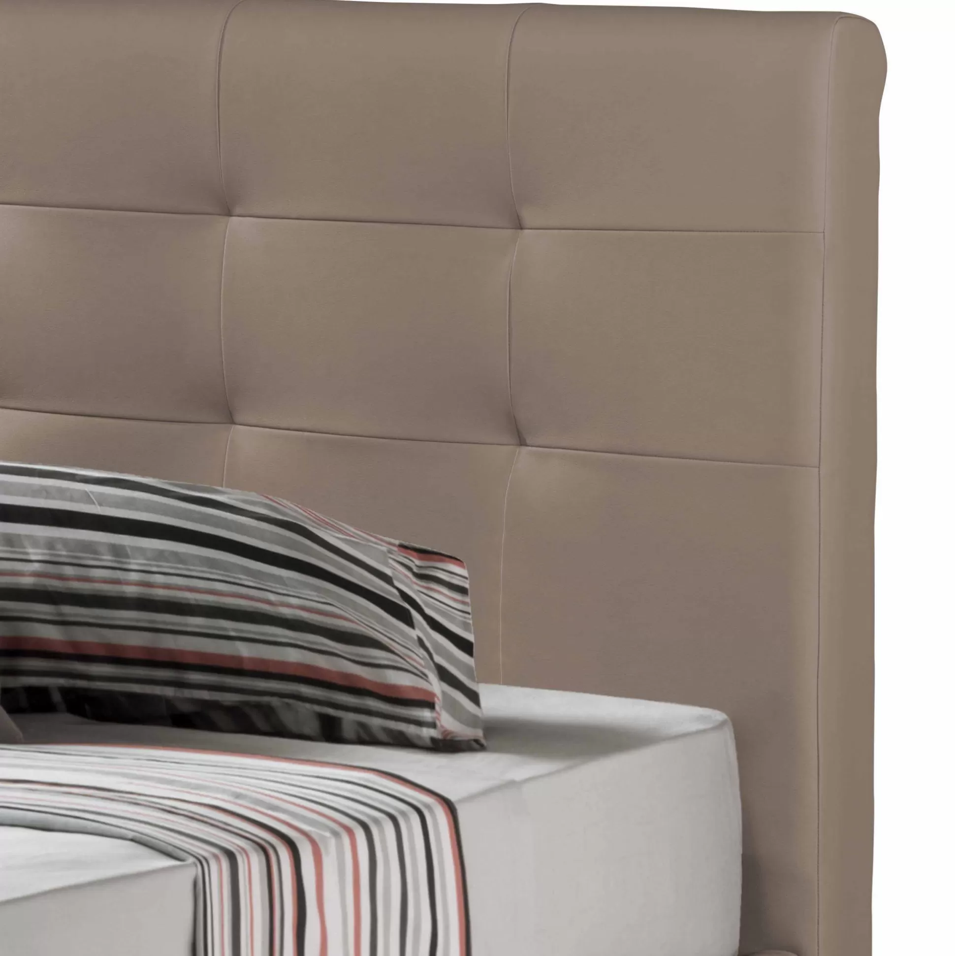 Dmora Letti Matrimoniali<Letto matrimoniale Albanio, adatto per materasso 160x190 cm,