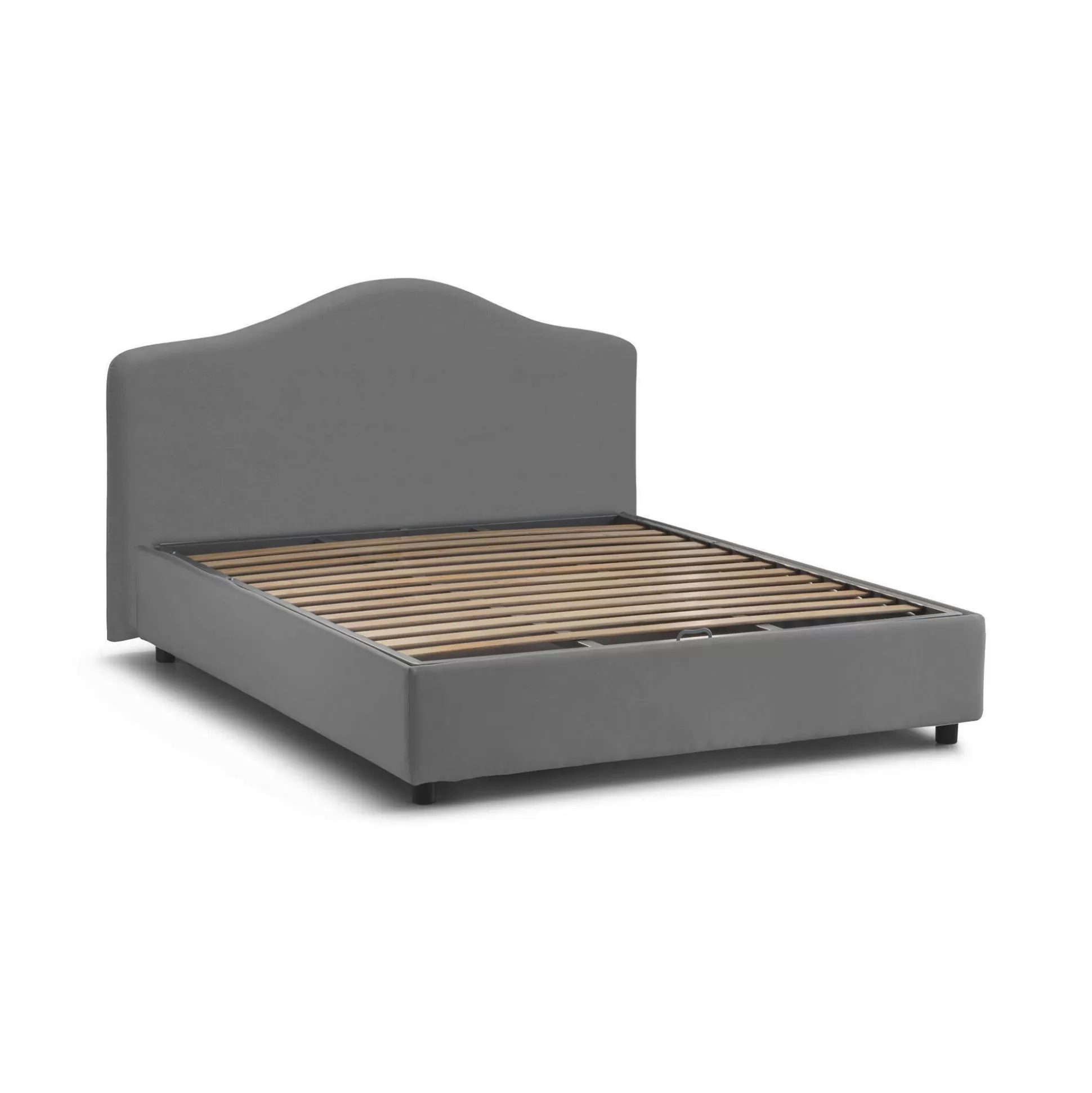 Dmora Letti Matrimoniali<Letto matrimoniale Alborella, adatto per materasso Cm 160x200,