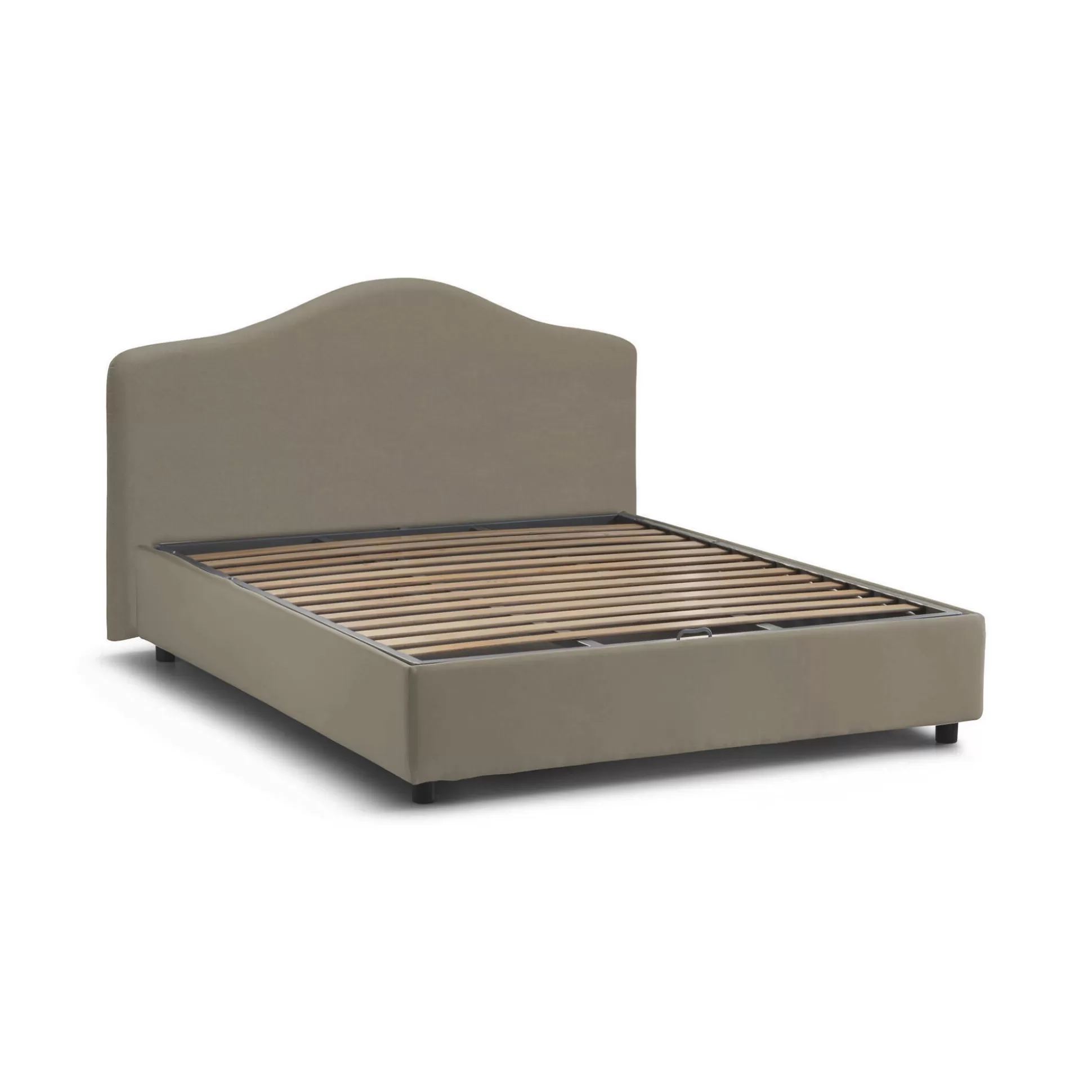 Dmora Letti Matrimoniali<Letto matrimoniale Alborella, adatto per materasso Cm 160x200,