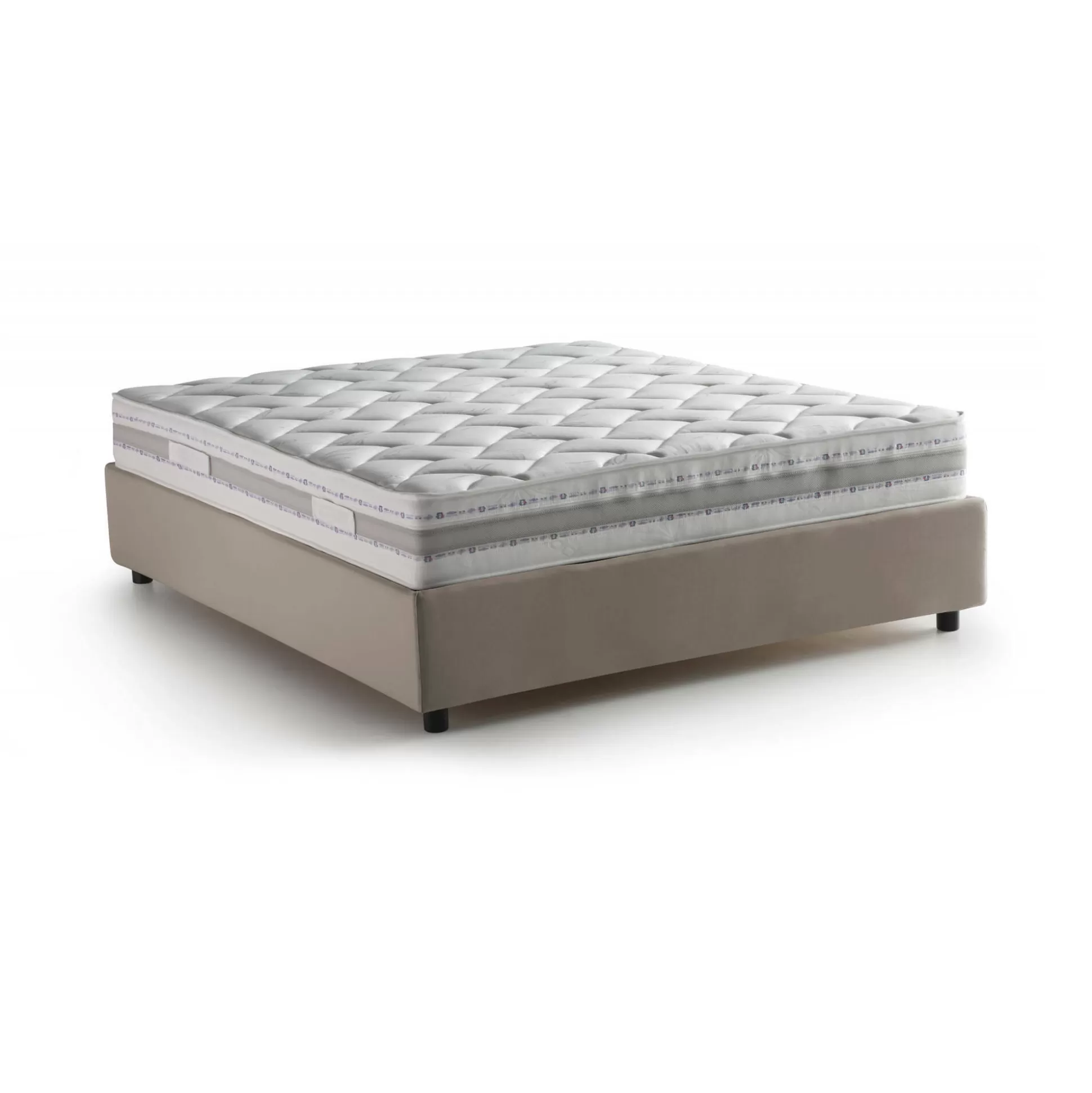 Dmora Letti Matrimoniali<Letto matrimoniale Alessander, con materasso Cm 160x200 incluso,