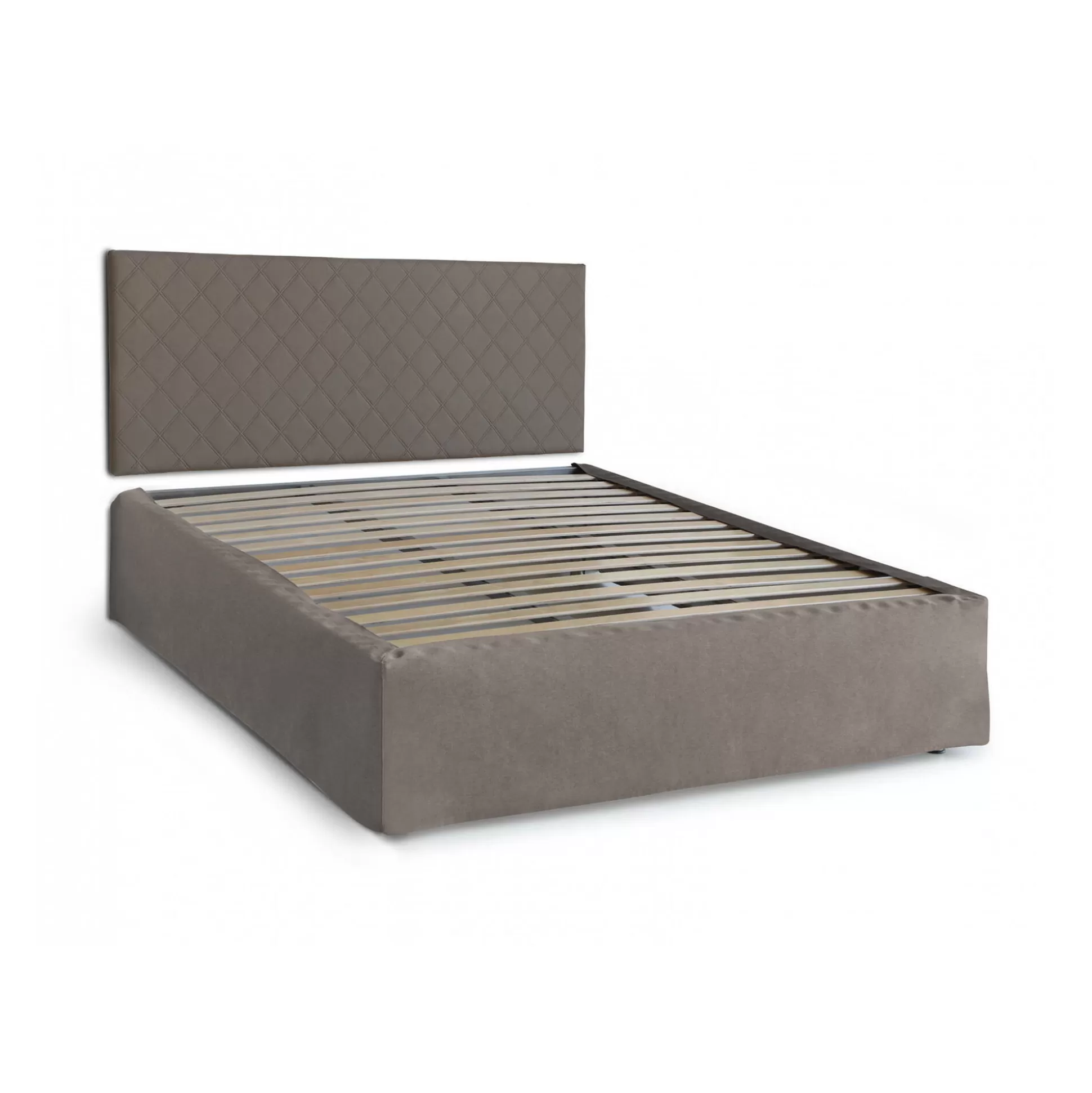 Dmora Letti Matrimoniali<Letto matrimoniale Alfredo, adatta a materasso da Cm 160x190,