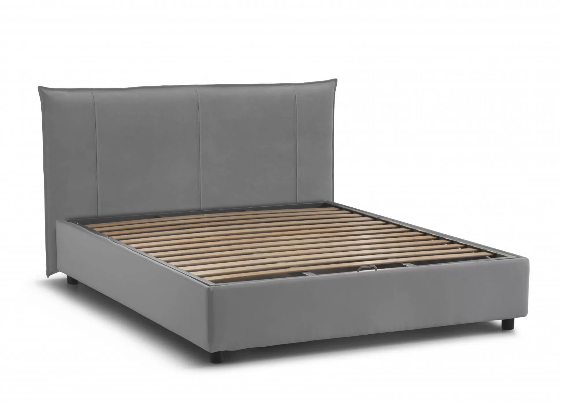 Dmora Letti Matrimoniali<Letto matrimoniale Ambassador, adatto per materasso Cm 160x200,