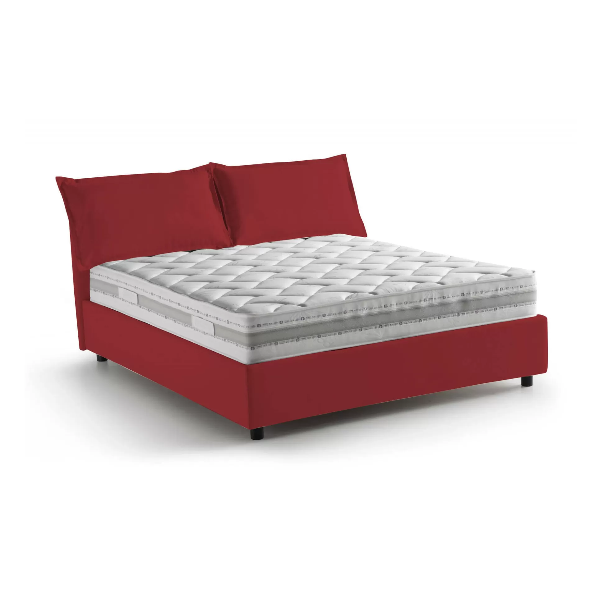 Dmora Letti Matrimoniali<Letto matrimoniale Amy, con materasso Cm 160x200 incluso,