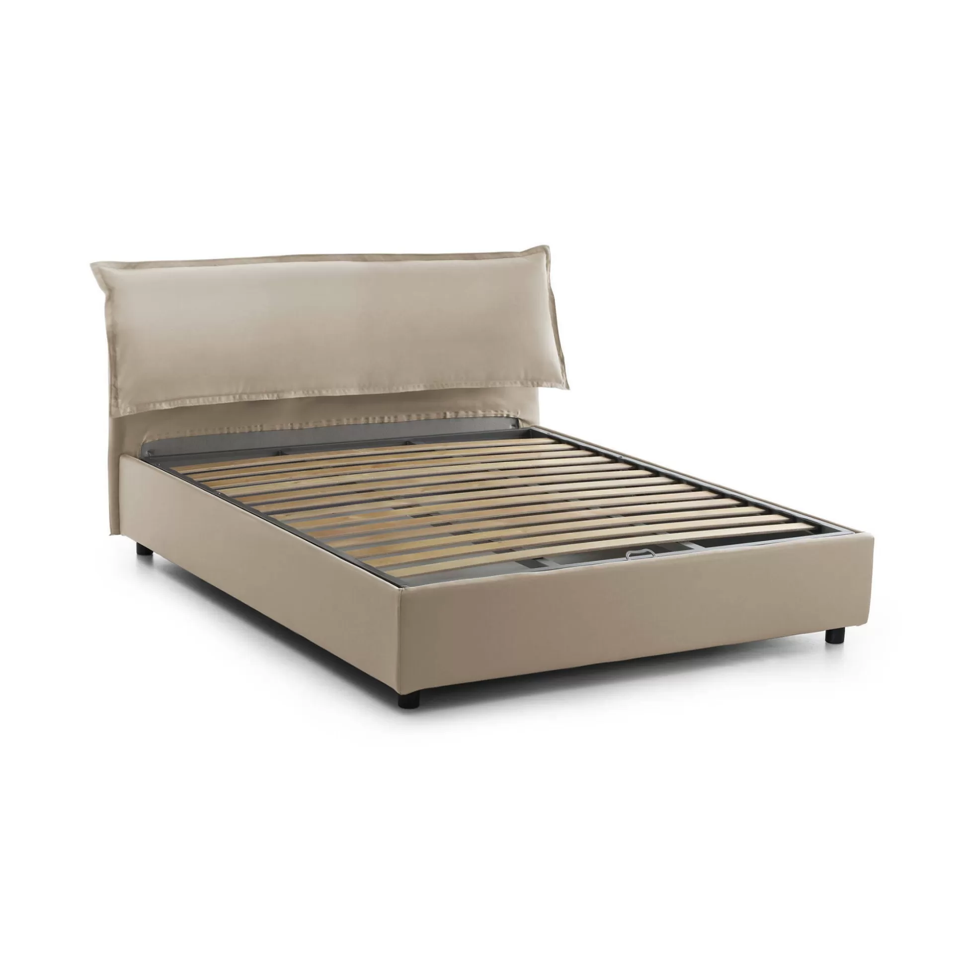 Dmora Letti Matrimoniali<Letto matrimoniale Andyymion, adatto per materasso 160x190 cm,