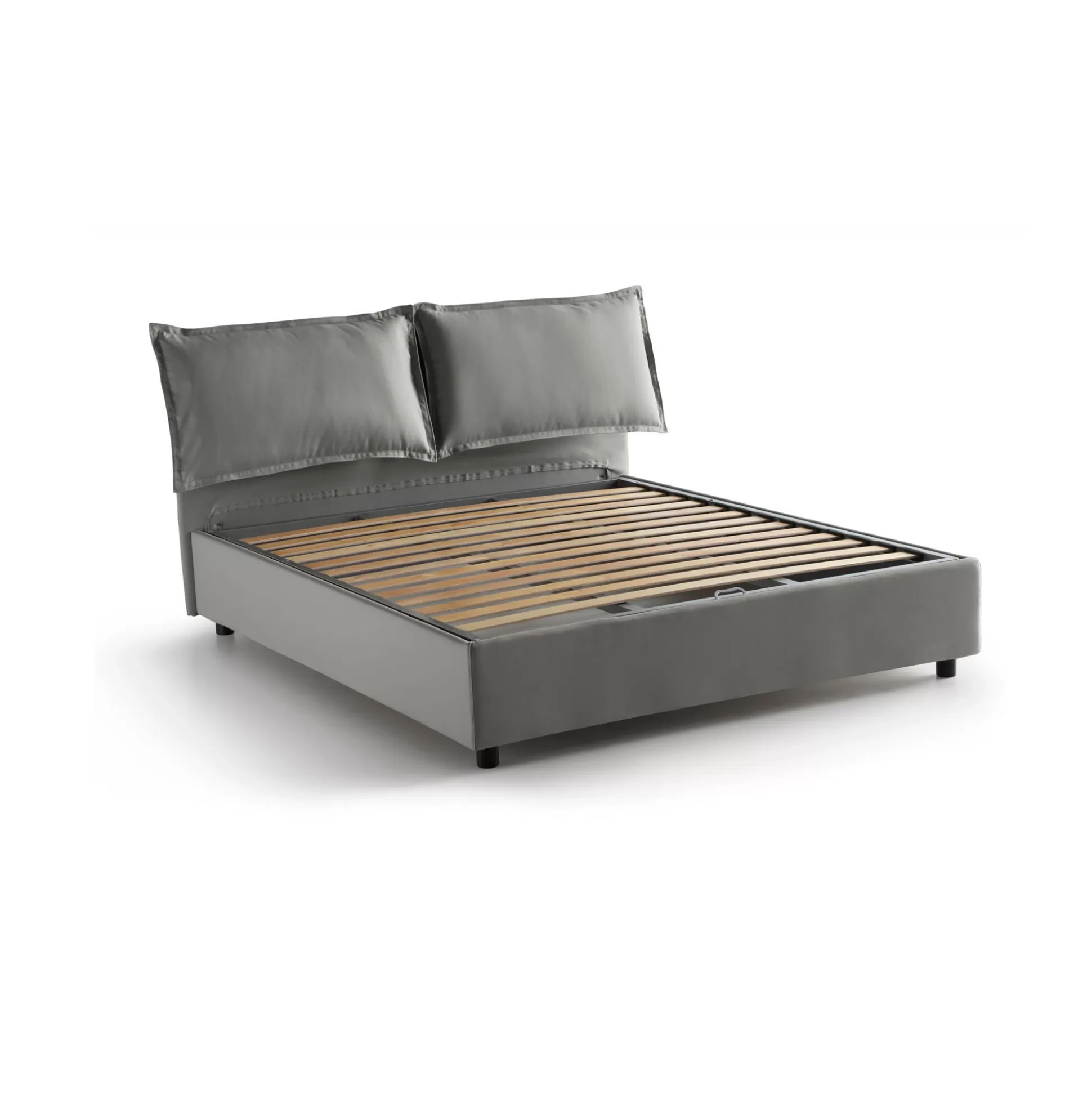 Dmora Letti Matrimoniali<Letto matrimoniale Anjin, adatto per materasso Cm 160x190,
