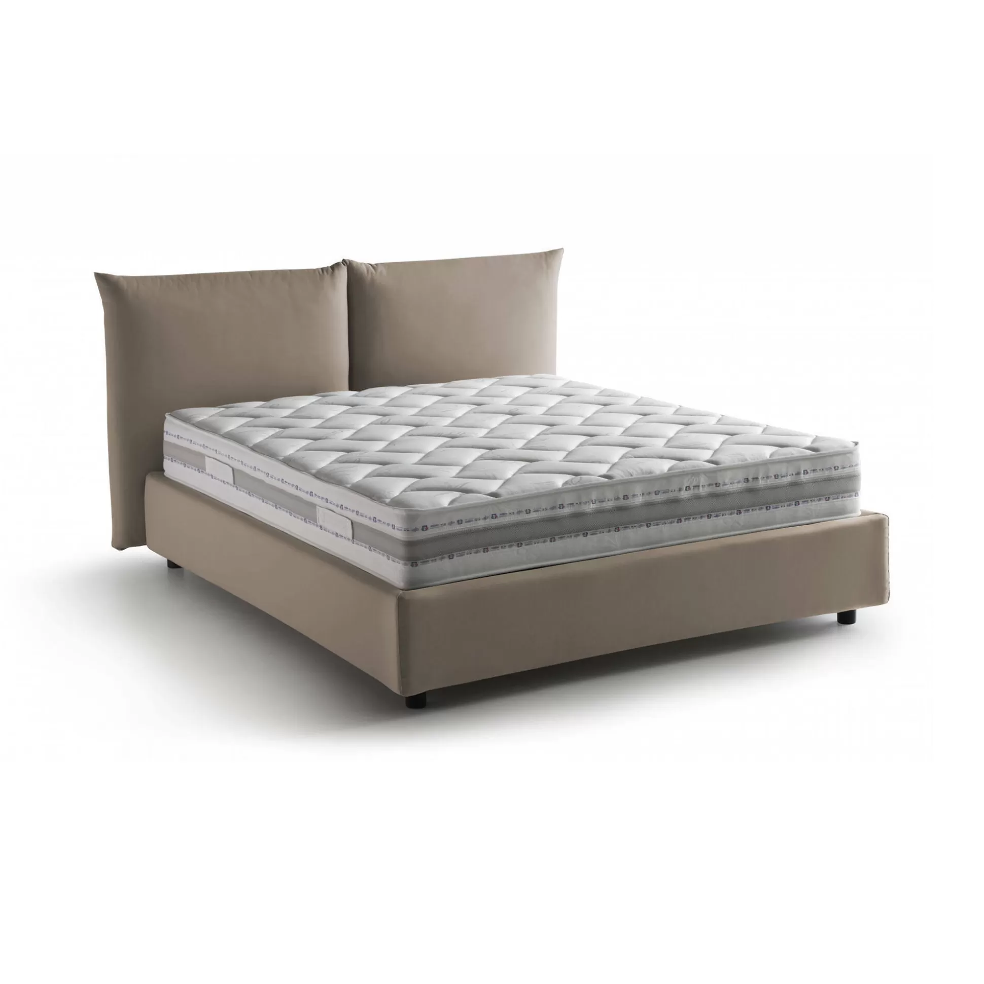 Dmora Letti Matrimoniali<Letto matrimoniale Arcole, con materasso Cm 160x200 incluso,