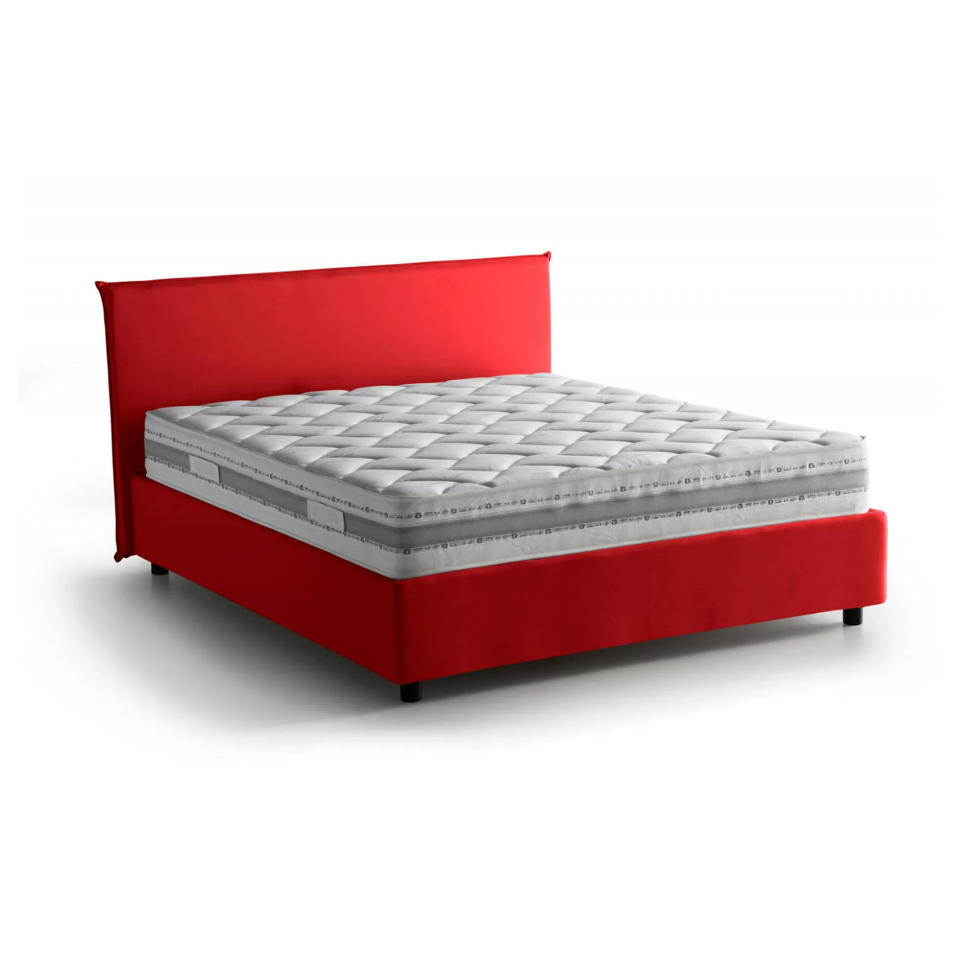 Dmora Letti Matrimoniali<Letto matrimoniale Ariadni, con materasso Cm 160x200 incluso,