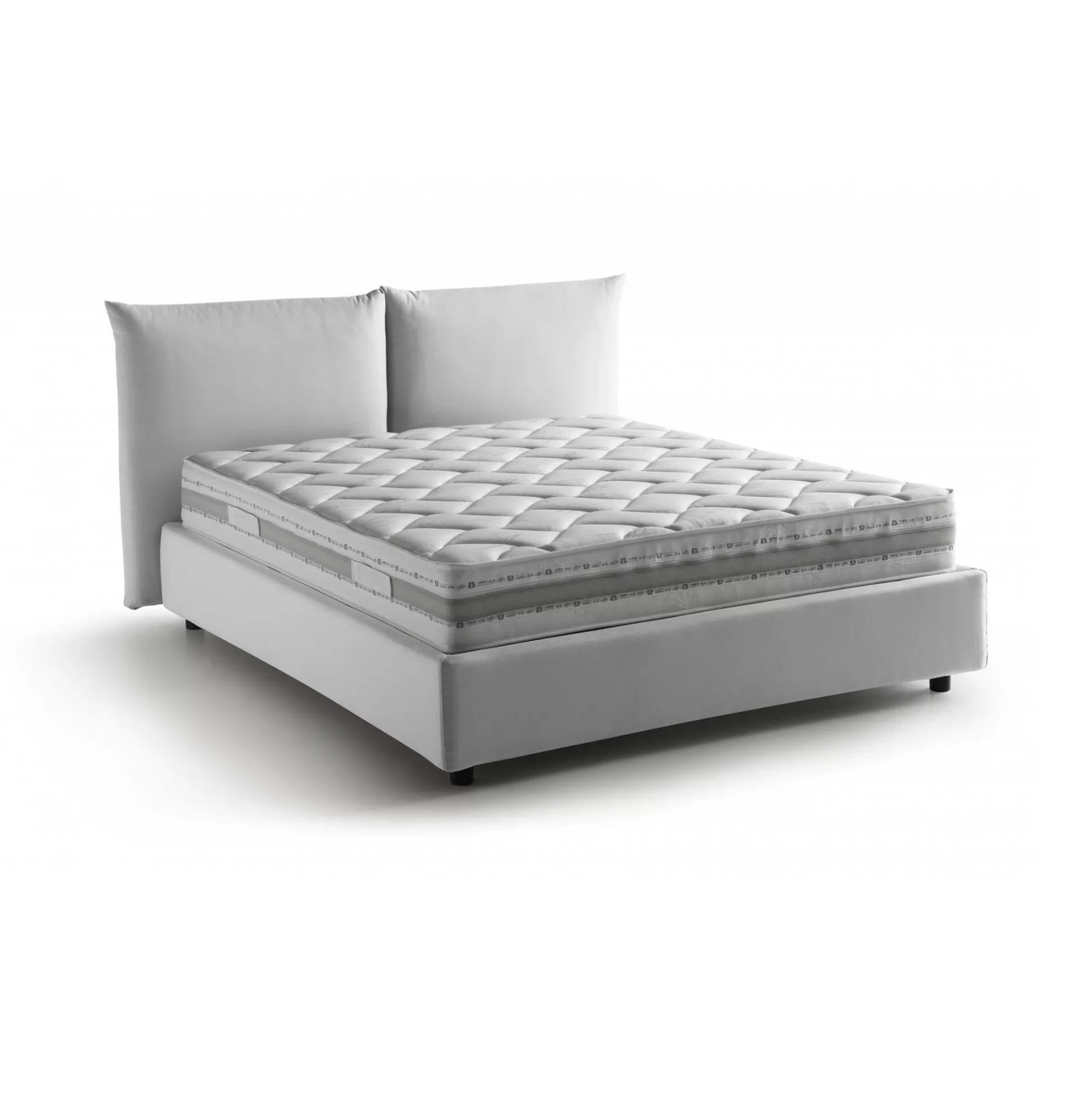 Dmora Letti Matrimoniali<Letto matrimoniale Arpino, con materasso Cm 160x190 incluso,