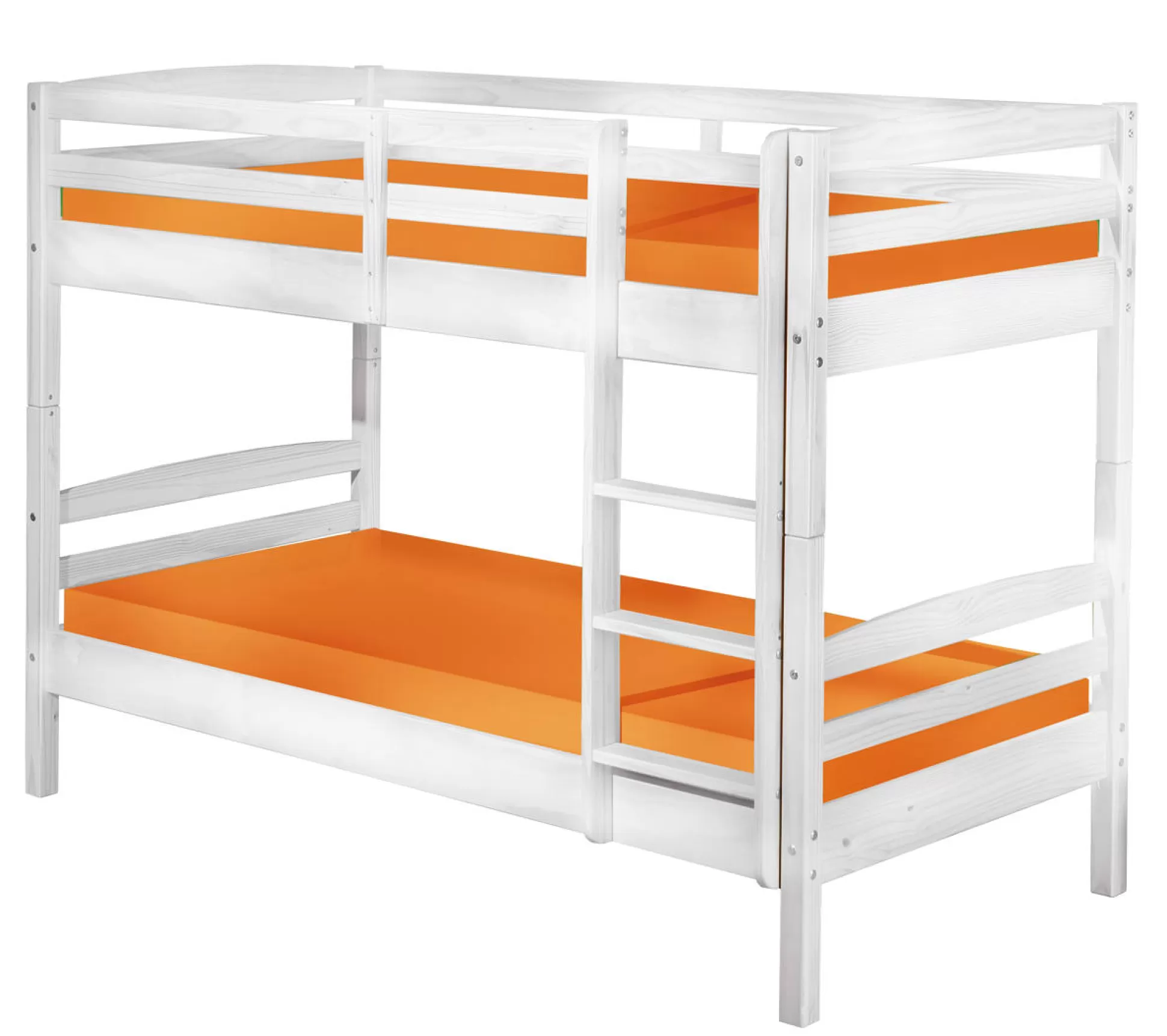 Dmora Letti Matrimoniali<Letto matrimoniale Fulda, Sommier per camera da letto, Giroletto per stanza, Struttura porta materasso, 200x102 h148 cm,