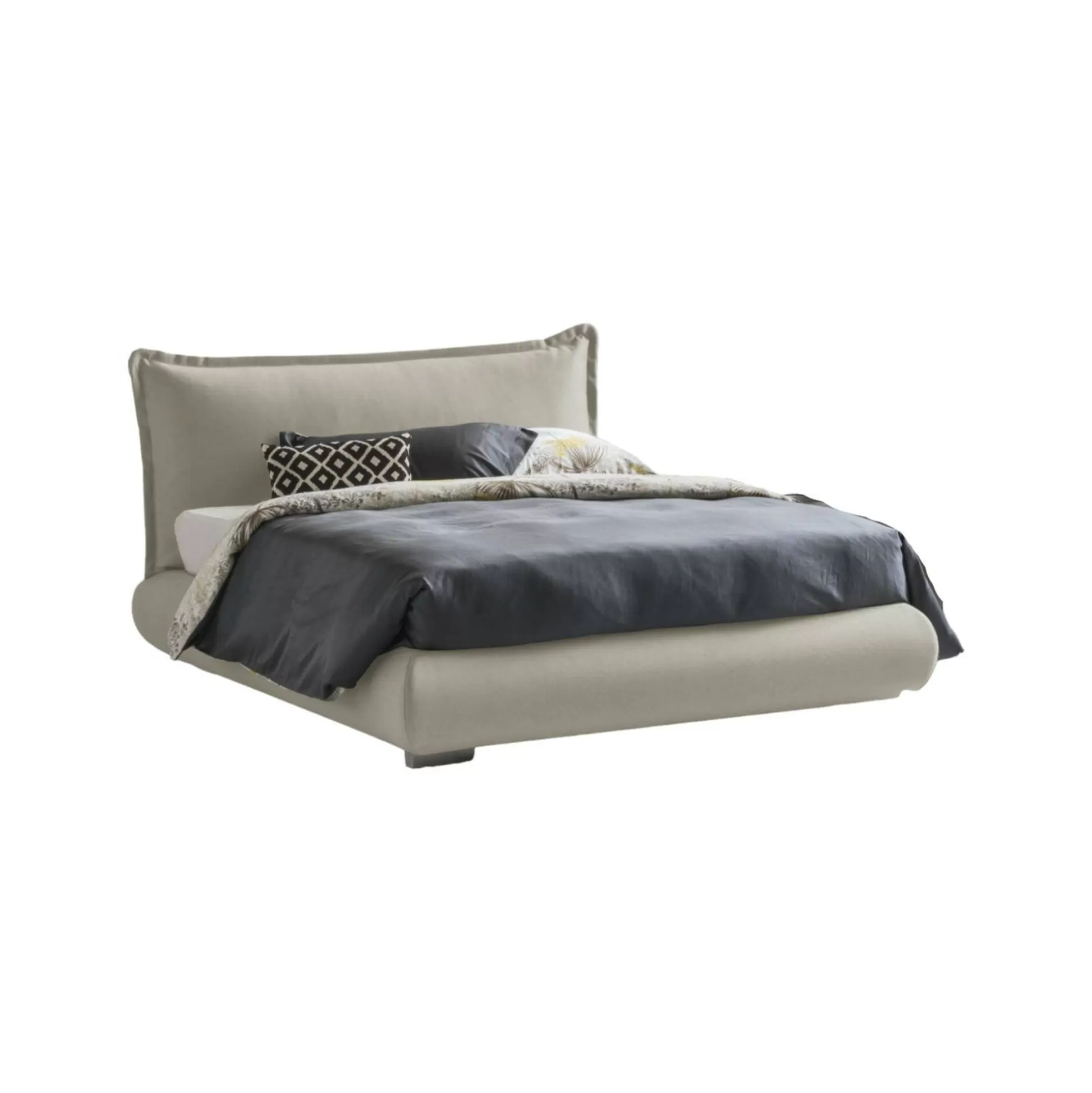 Dmora Letti Matrimoniali<Letto matrimoniale Geras, adatto per materasso 160x190 cm,