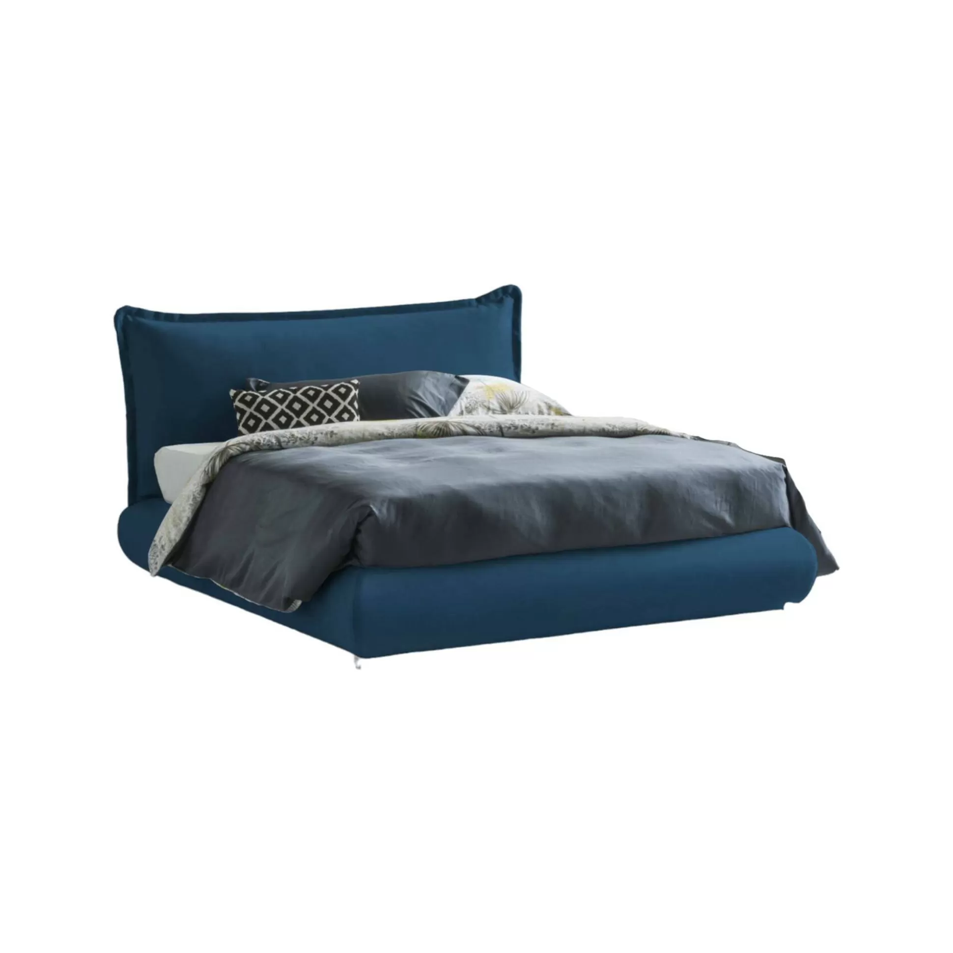 Dmora Letti Matrimoniali<Letto matrimoniale Geras, adatto per materasso 160x190 cm,