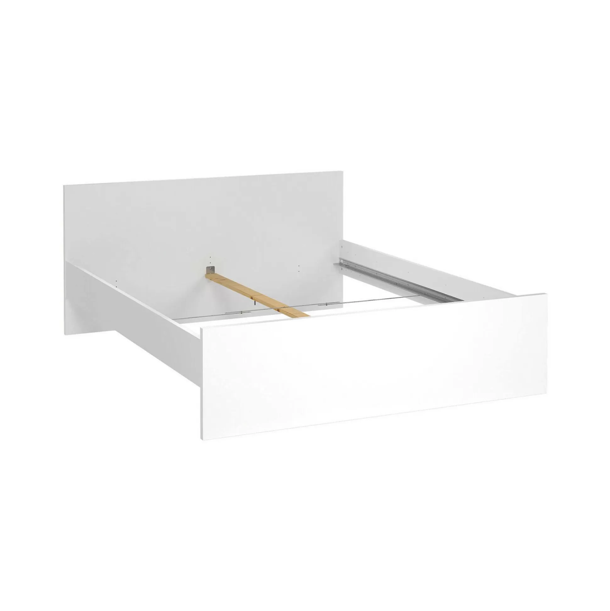 Dmora Letti Matrimoniali<Letto matrimoniale Nilofar, 166x207 h80 cm, Bianco