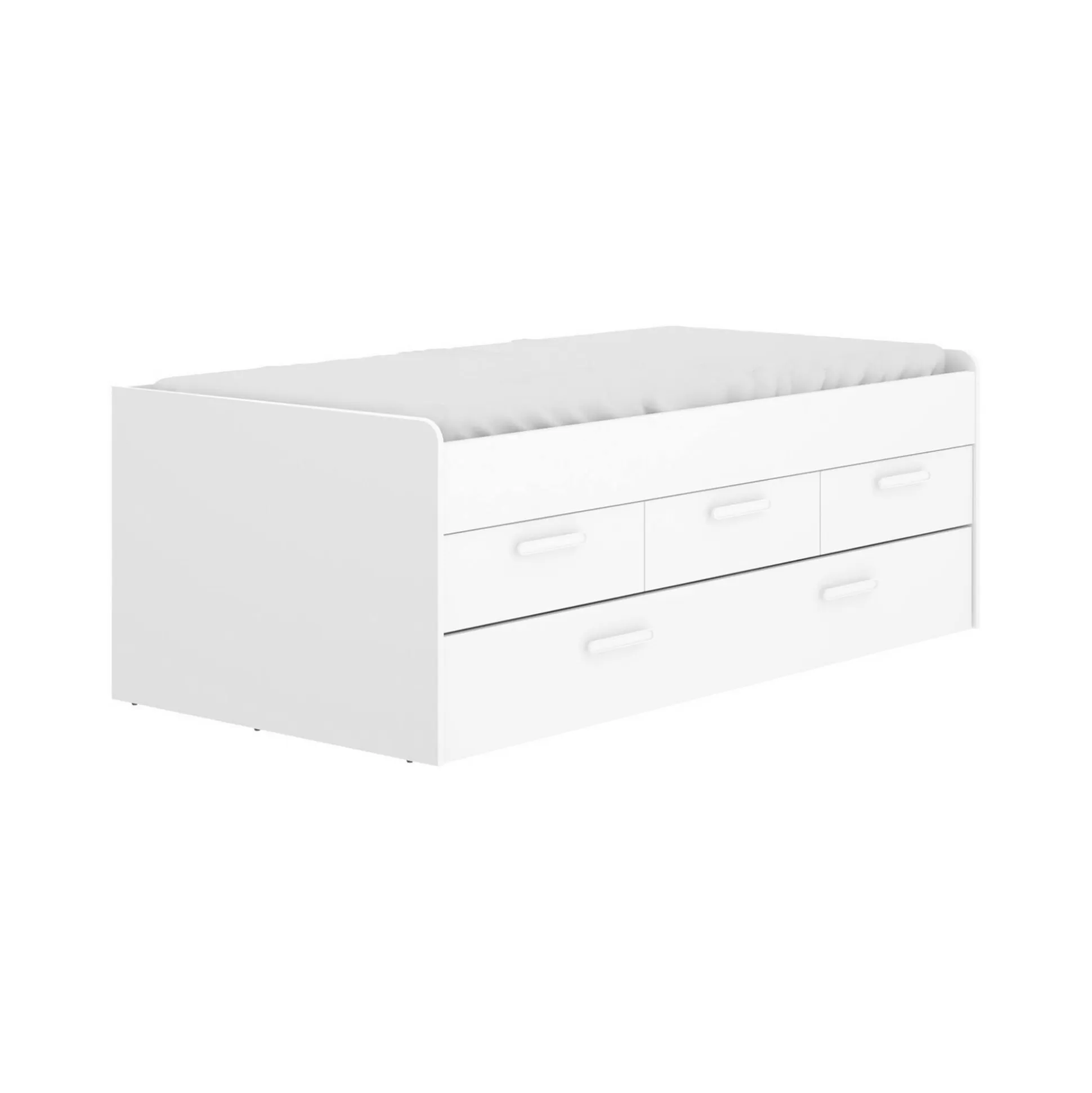 Dmora Letti Singoli<Letto per bambini Aftro, 194x95h68 cm,