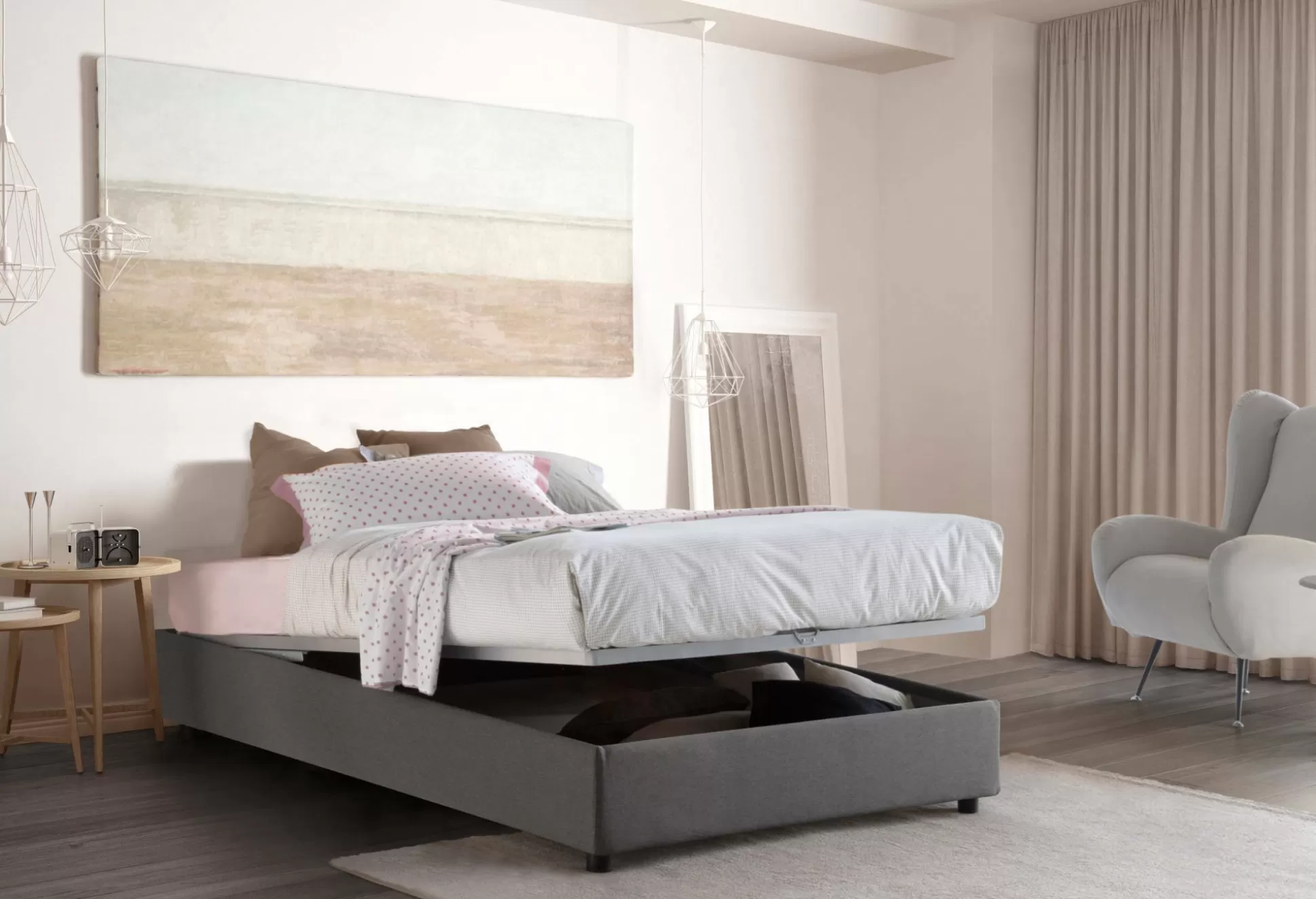 Dmora Letti Piazza E Mezza<Letto piazza e mezza Abici, con materasso Cm 120x200 incluso,