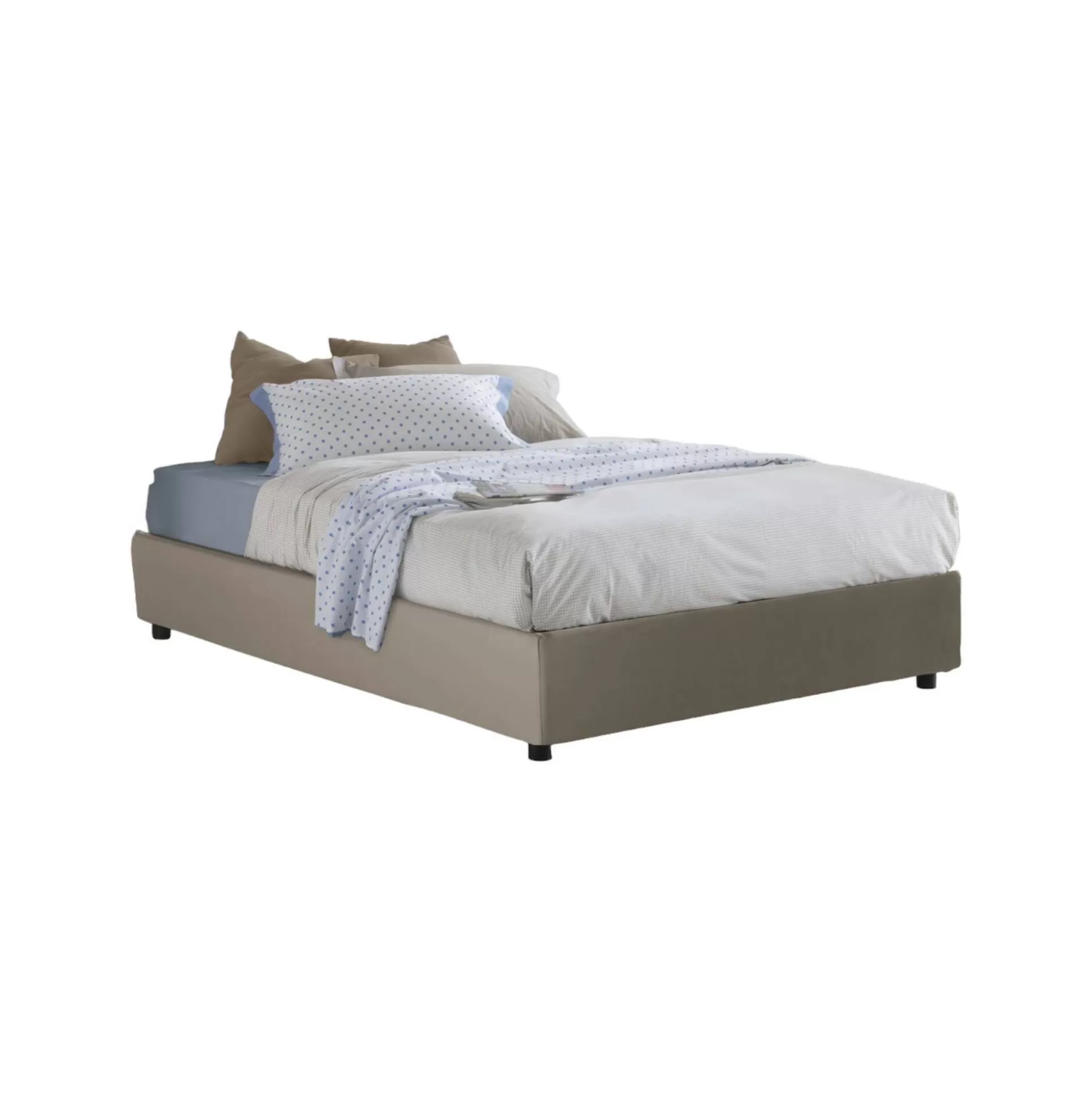 Dmora Letti Piazza E Mezza<Letto piazza e mezza Alan, adatto per materasso Cm 120x190,