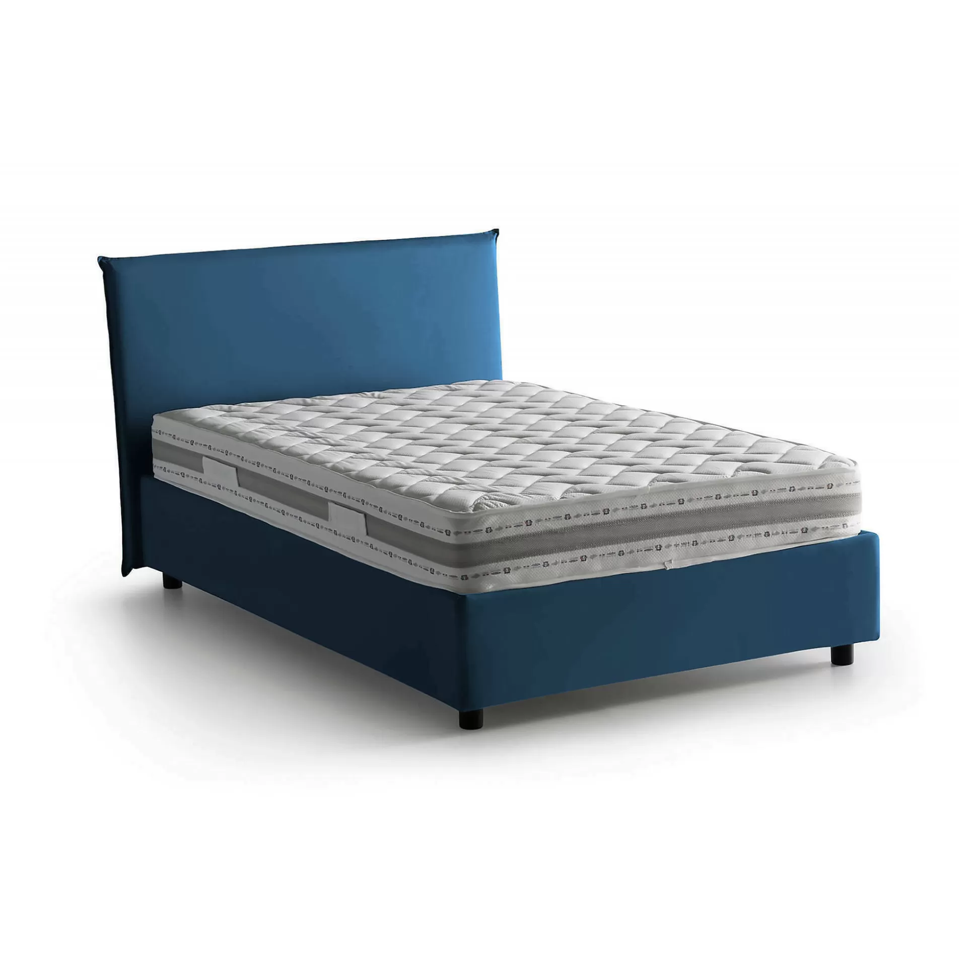 Dmora Letti Piazza E Mezza<Letto piazza e mezza Alush, con materasso Cm 120x190 incluso,