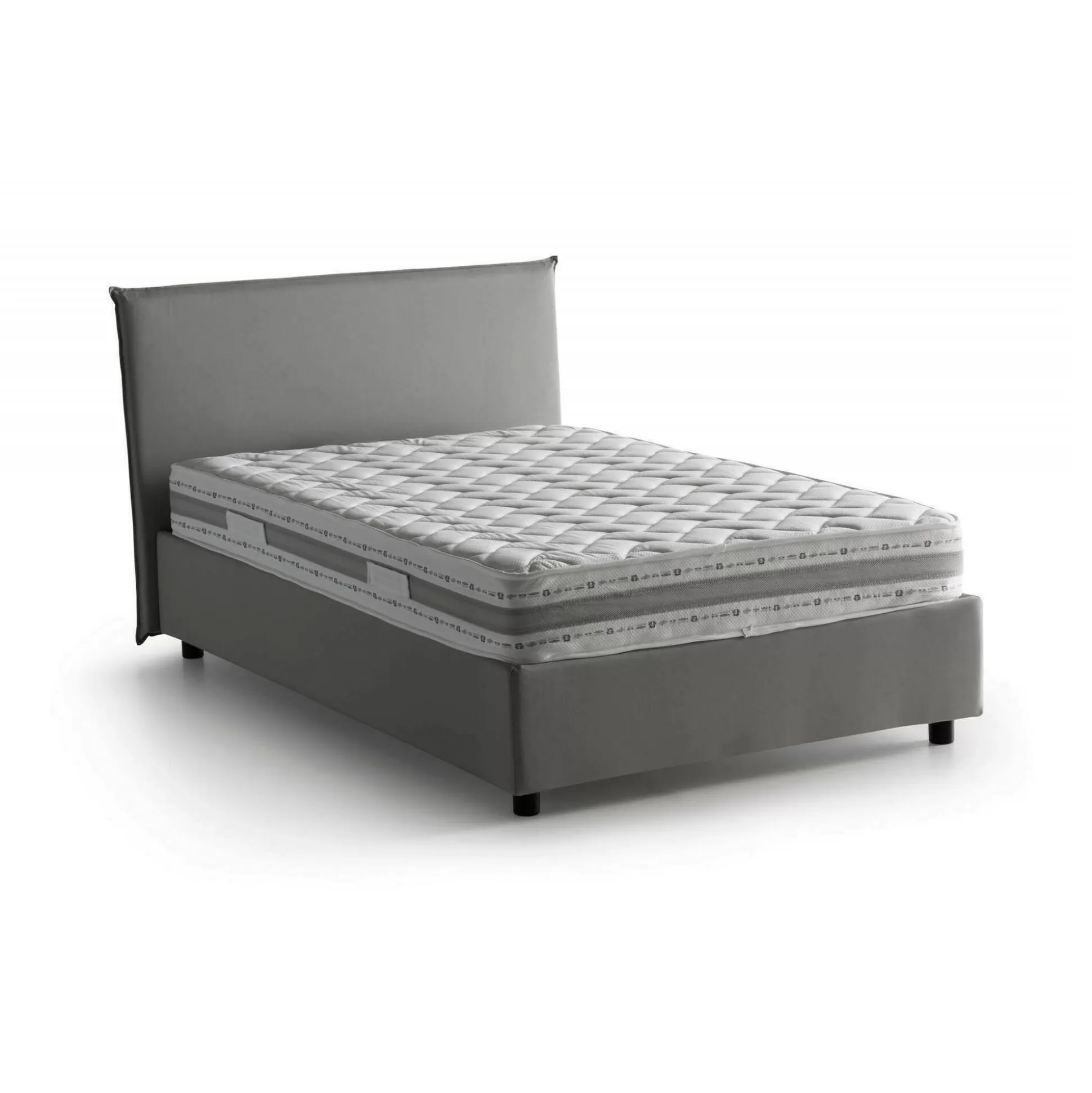 Dmora Letti Piazza E Mezza<Letto piazza e mezza Alush, con materasso Cm 120x190 incluso,