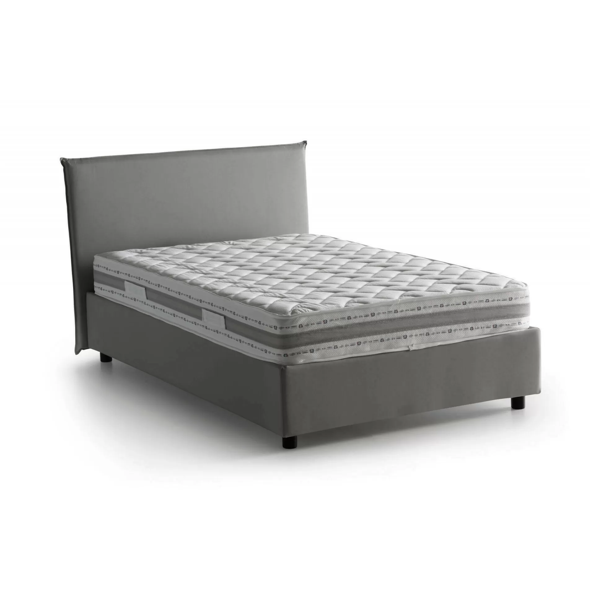 Dmora Letti Piazza E Mezza<Letto piazza e mezza Alvino, con materasso Cm 120x200 incluso,