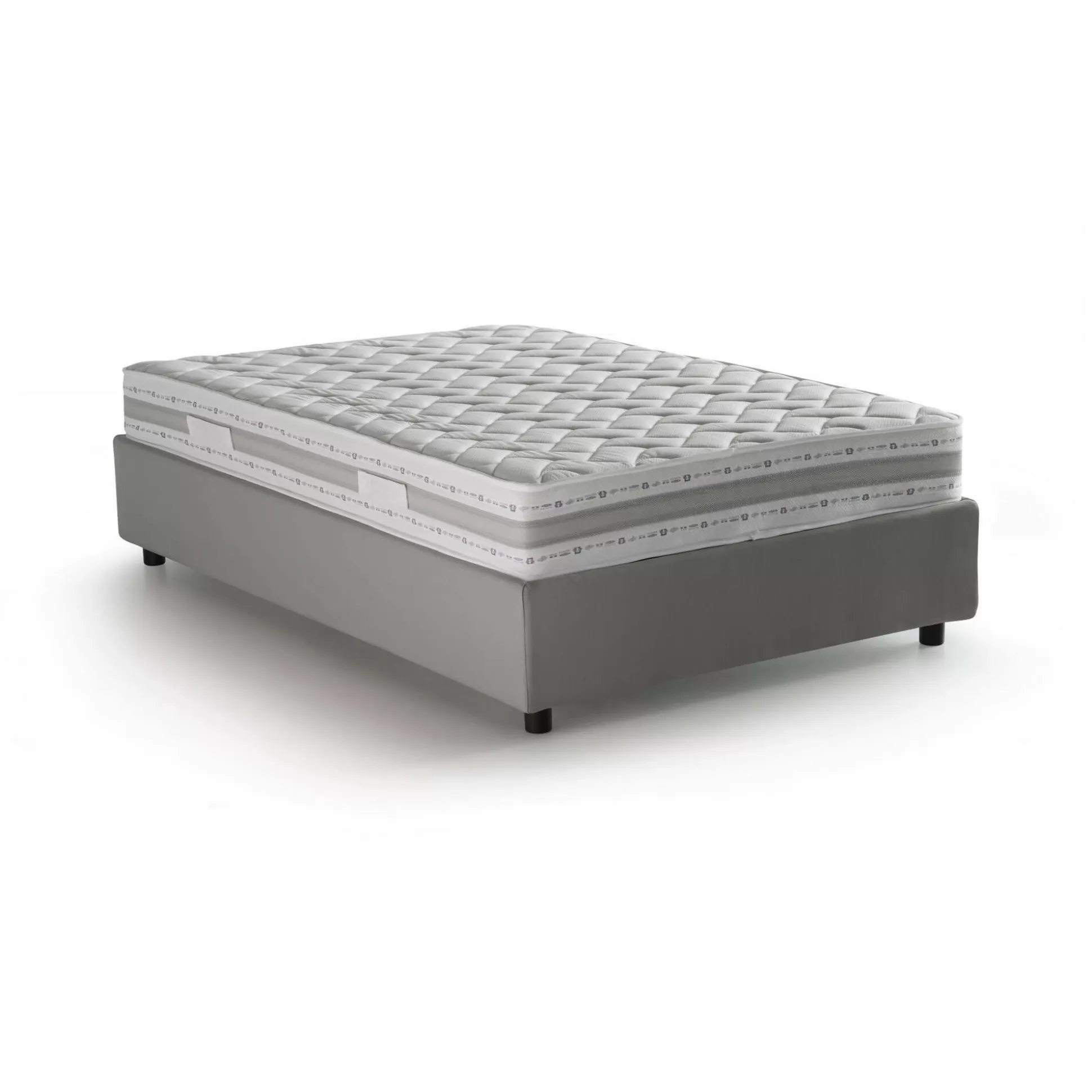 Dmora Letti Piazza E Mezza<Letto piazza e mezza Alvise, con materasso Cm 120x190 incluso,