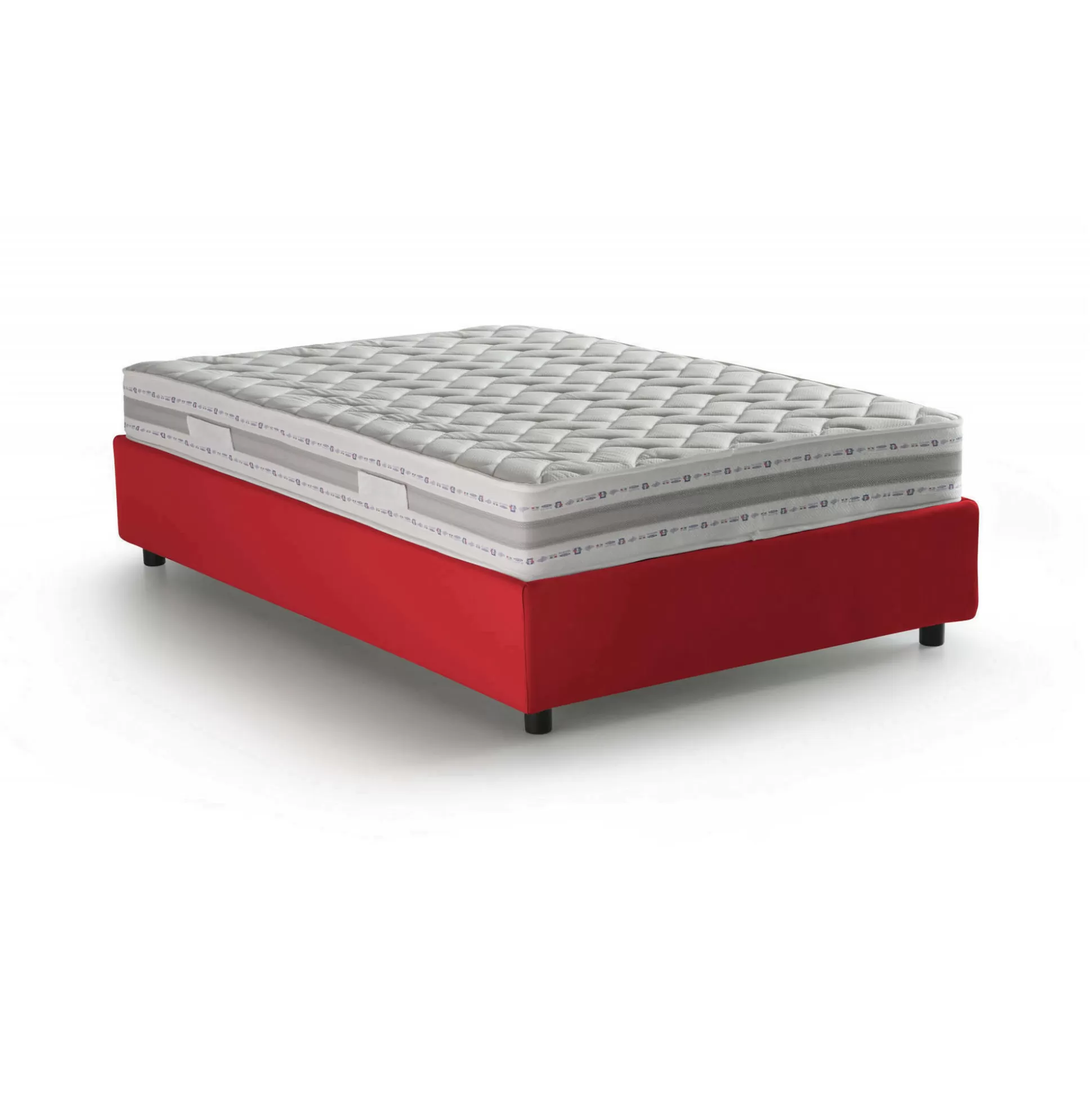 Dmora Letti Piazza E Mezza<Letto piazza e mezza Alvise, con materasso Cm 120x190 incluso,