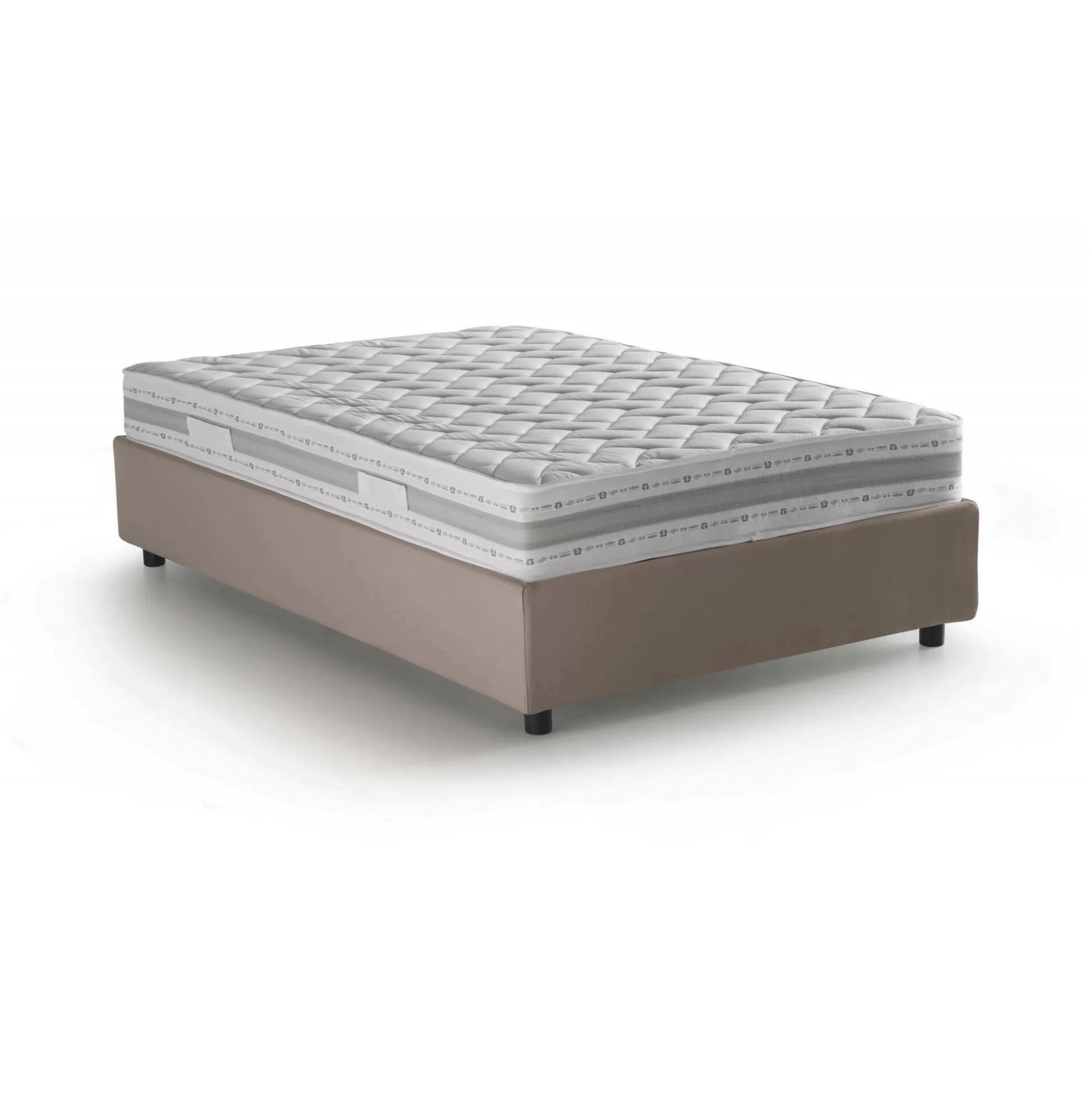 Dmora Letti Piazza E Mezza<Letto piazza e mezza Alvise, con materasso Cm 120x190 incluso,