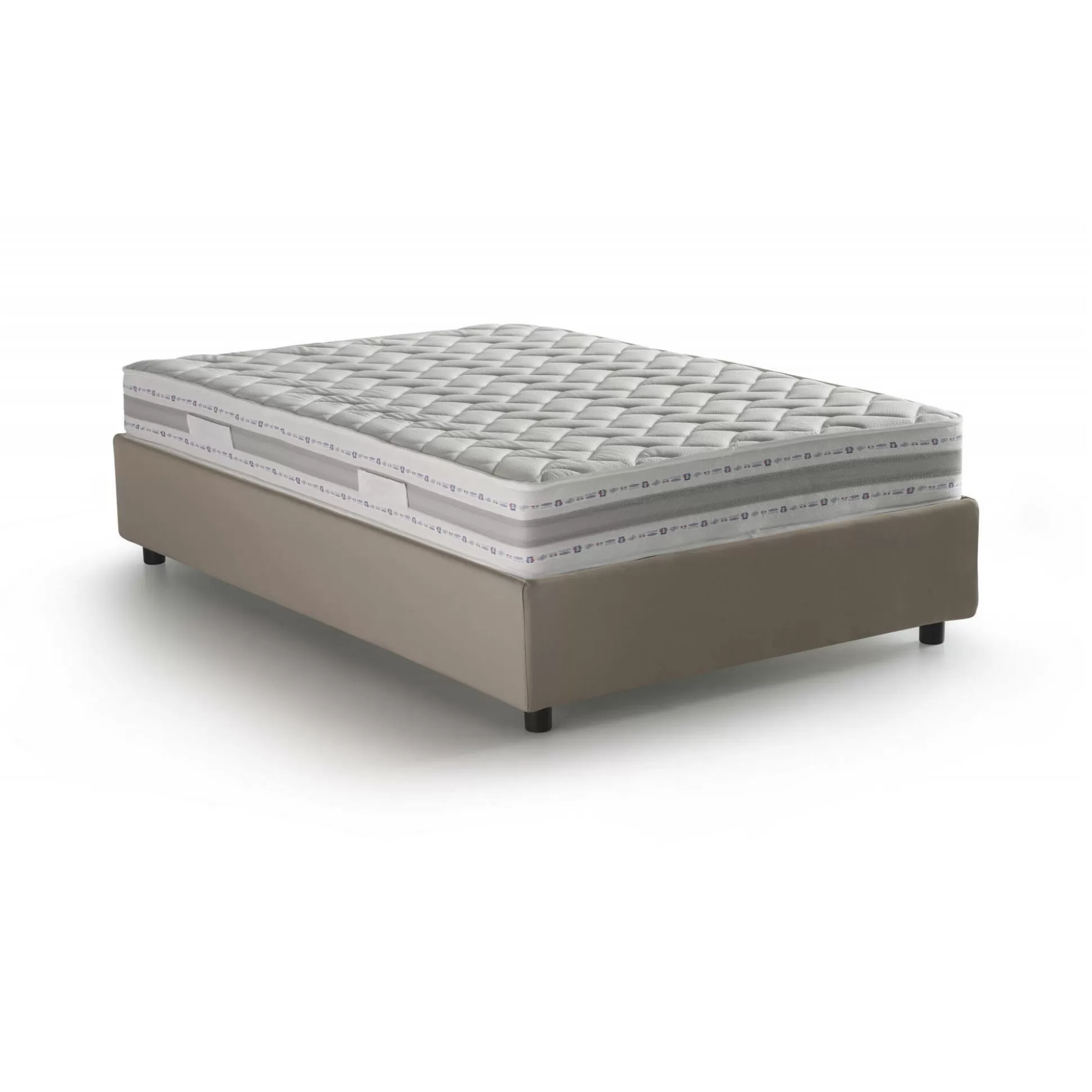 Dmora Letti Piazza E Mezza<Letto piazza e mezza Anahi, con materasso Cm 120x190 incluso,