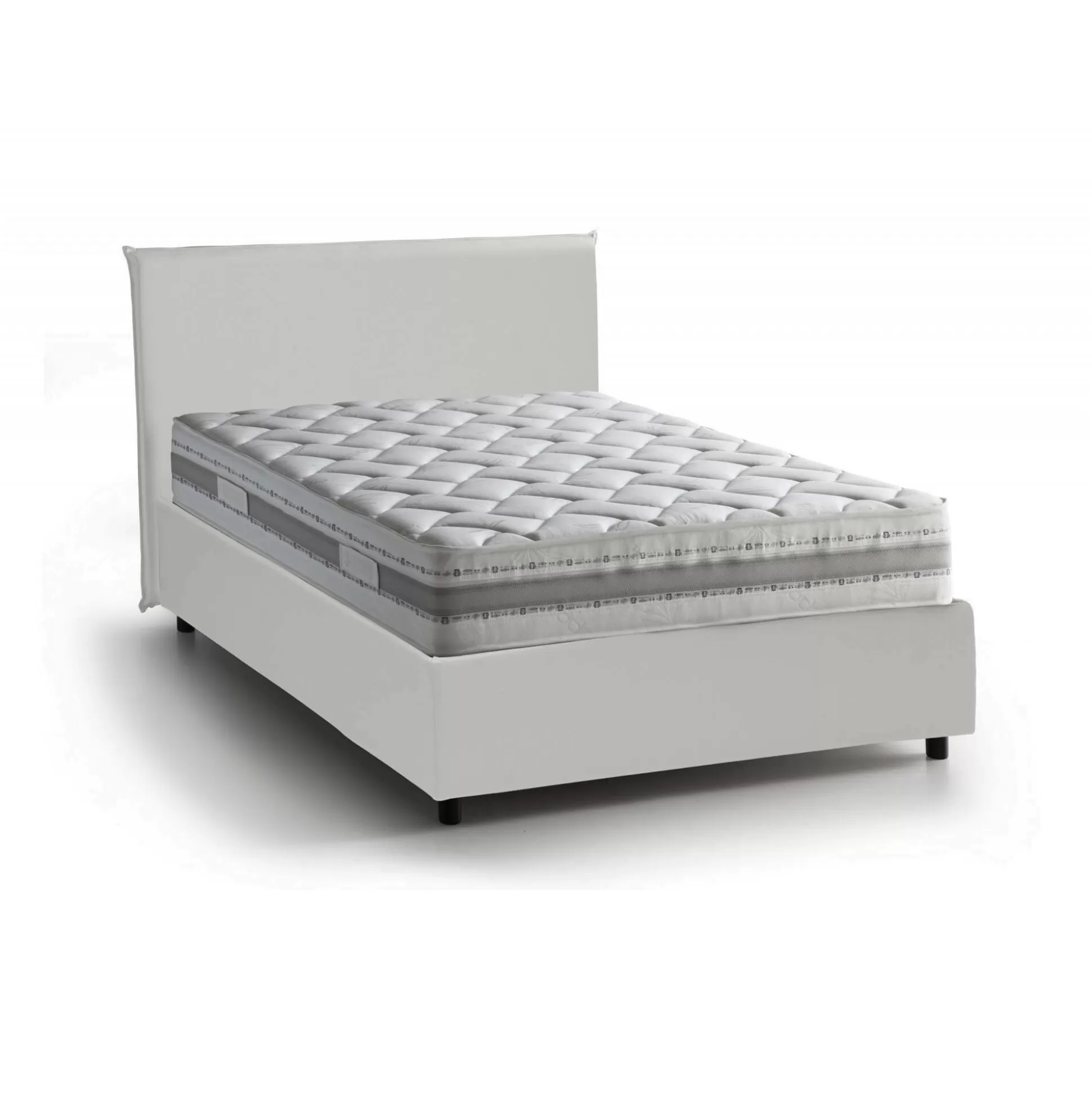 Dmora Letti Piazza E Mezza<Letto piazza e mezza Ante, con materasso Cm 120x190 incluso,