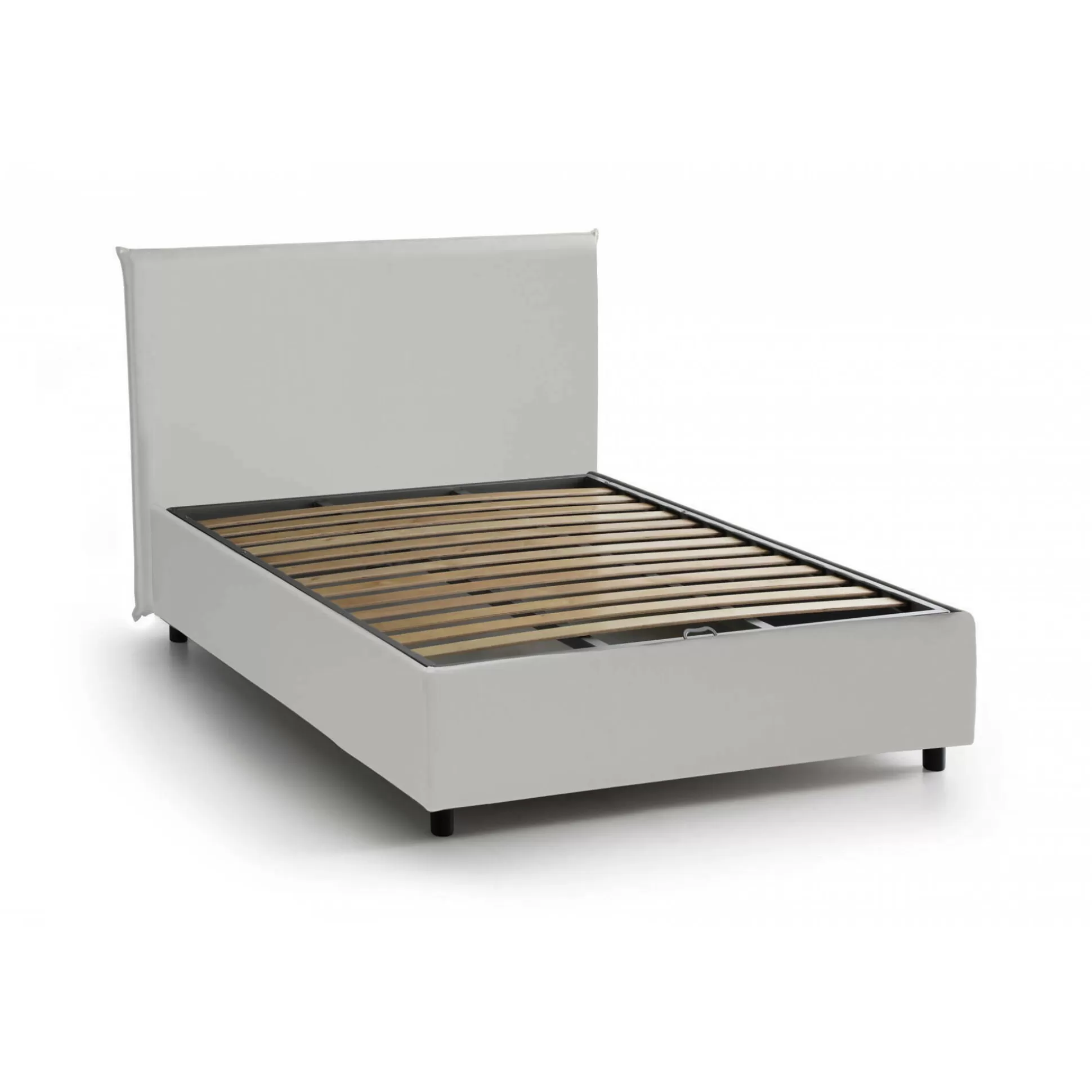 Dmora Letti Piazza E Mezza<Letto piazza e mezza April, adatto per materasso Cm 120x200,