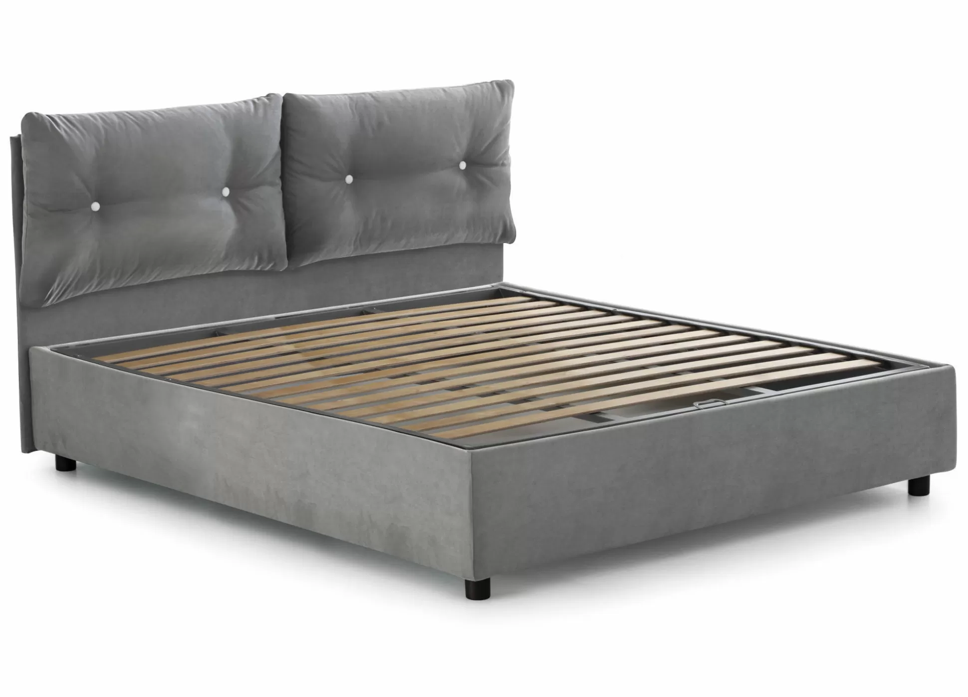 Dmora Letti Piazza E Mezza<Letto piazza e mezza Arieta, con materasso Cm 120x190 incluso,