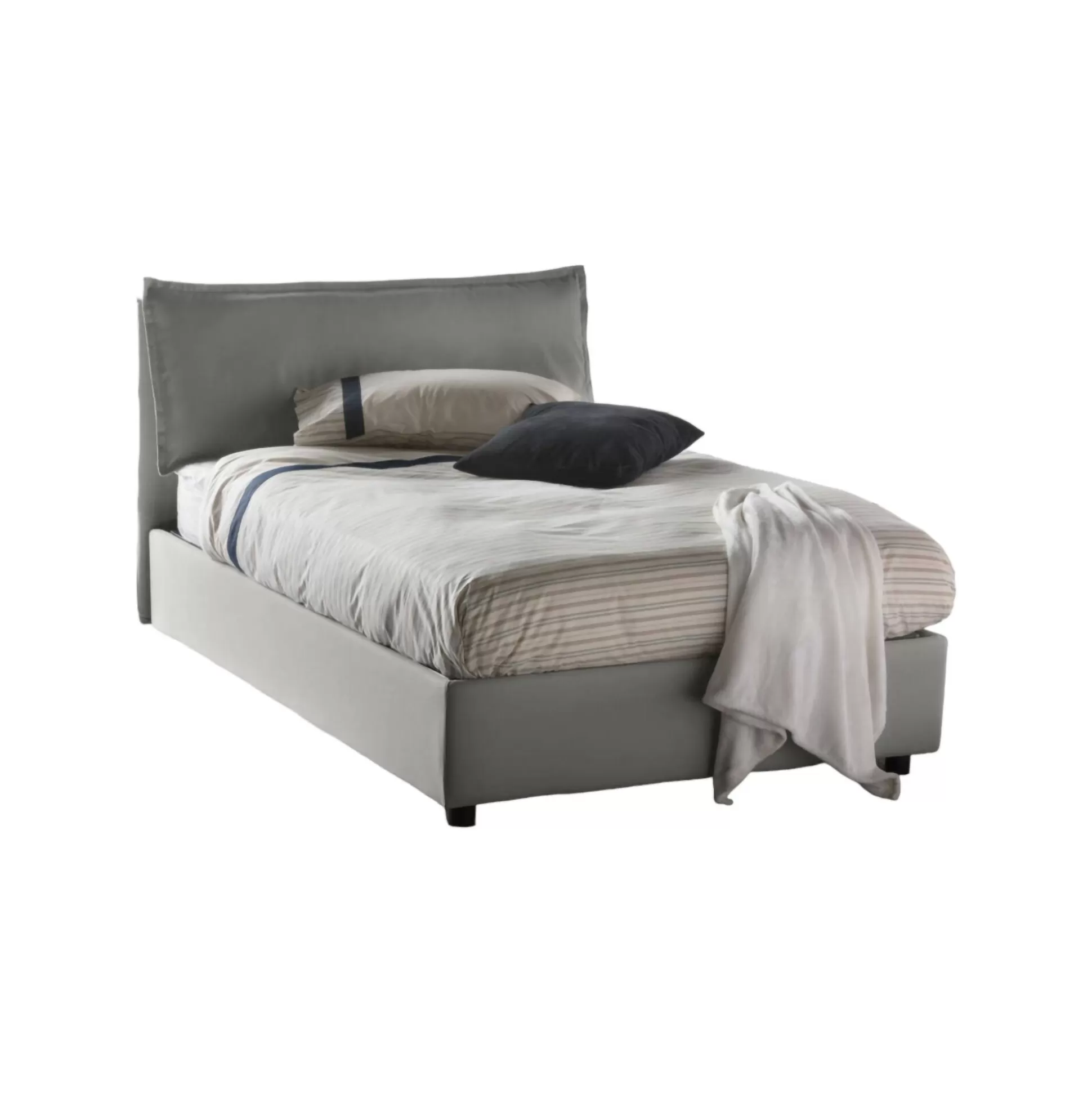 Dmora Letti Piazza E Mezza<Letto piazza e mezza Asso, adatto per materasso Cm 120x190,