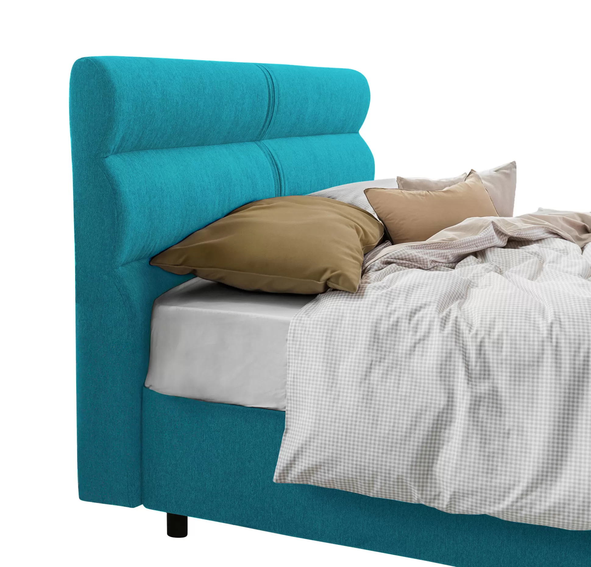 Dmora Letti Piazza E Mezza<Letto piazza e mezza Brinzio, Con materasso Cm 120x200 incluso,