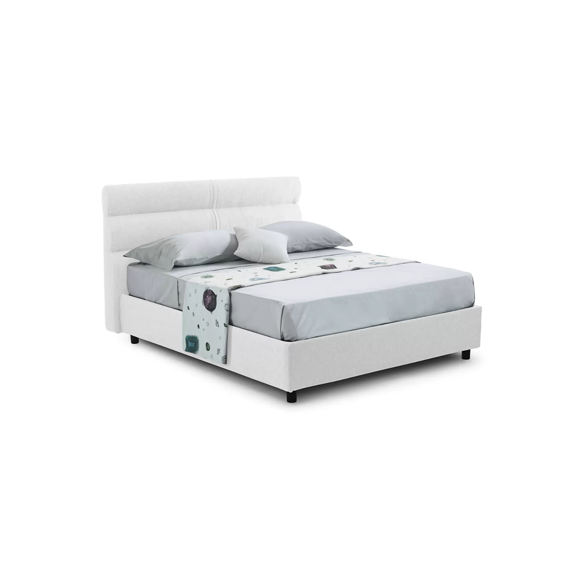 Dmora Letti Piazza E Mezza<Letto piazza e mezza Briona, Adatto a materasso Cm 120x200,